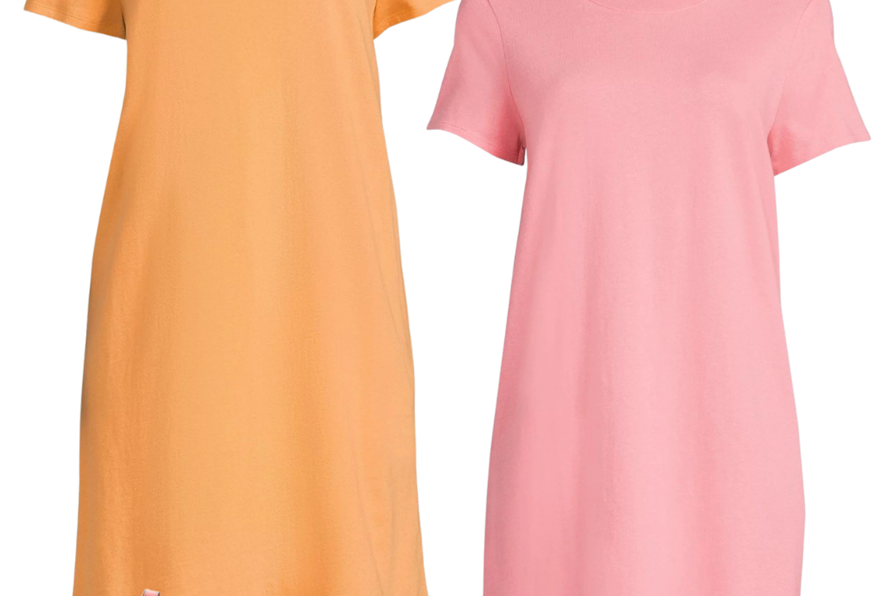 Walmart Outfit Idea - Time and Tru T-Shirt Dress - Walmart Finds Walmart Outfit Idea - Time and Tru T-Shirt Dress - Walmart Finds