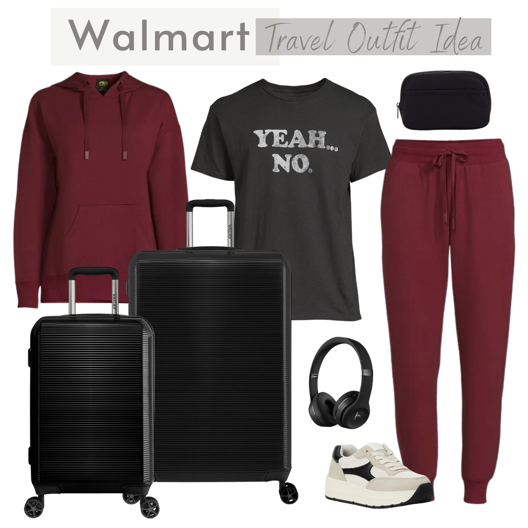 Walmart Travel Outfit Idea