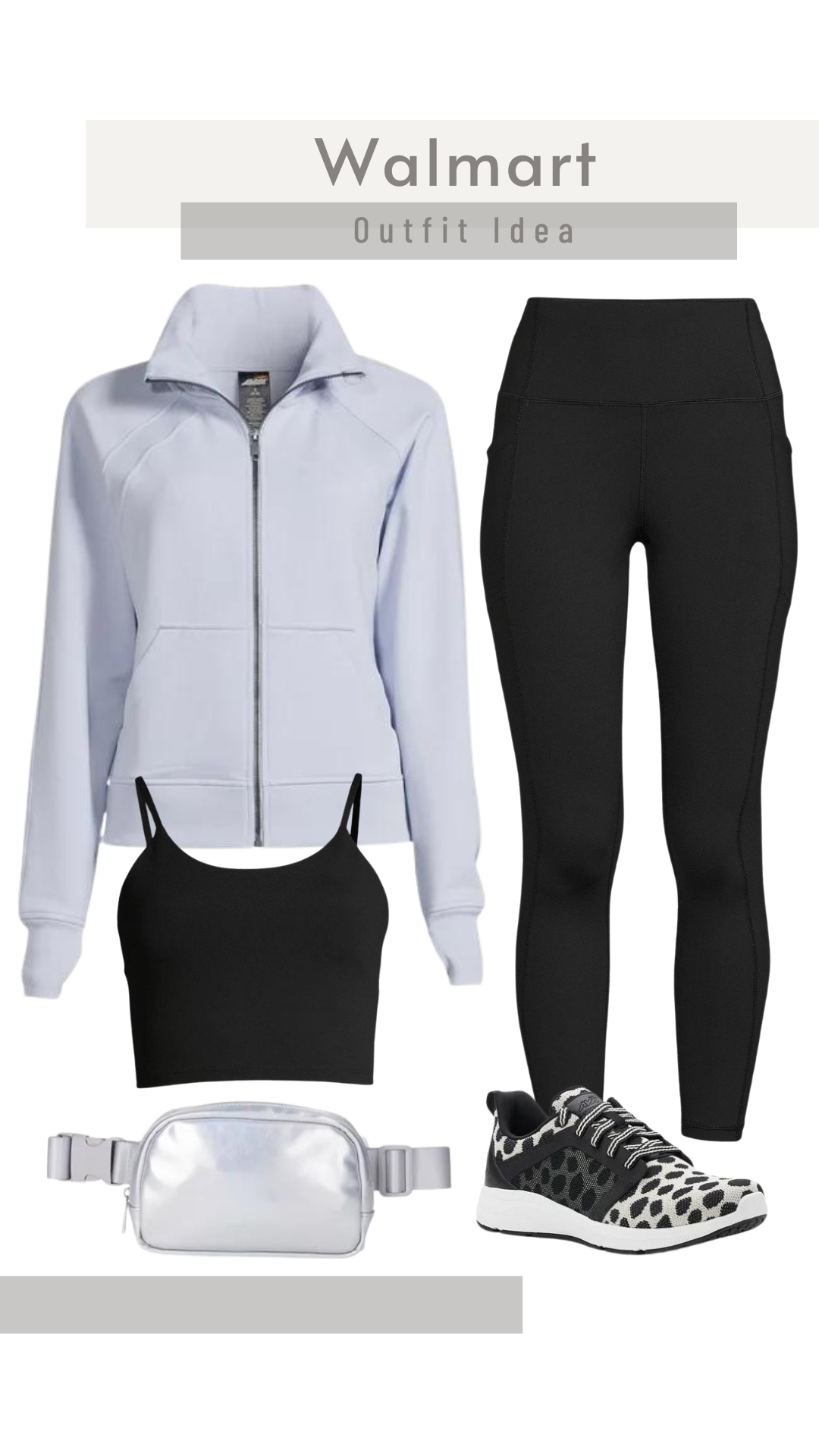 Walmart Athleisure Outfit Idea