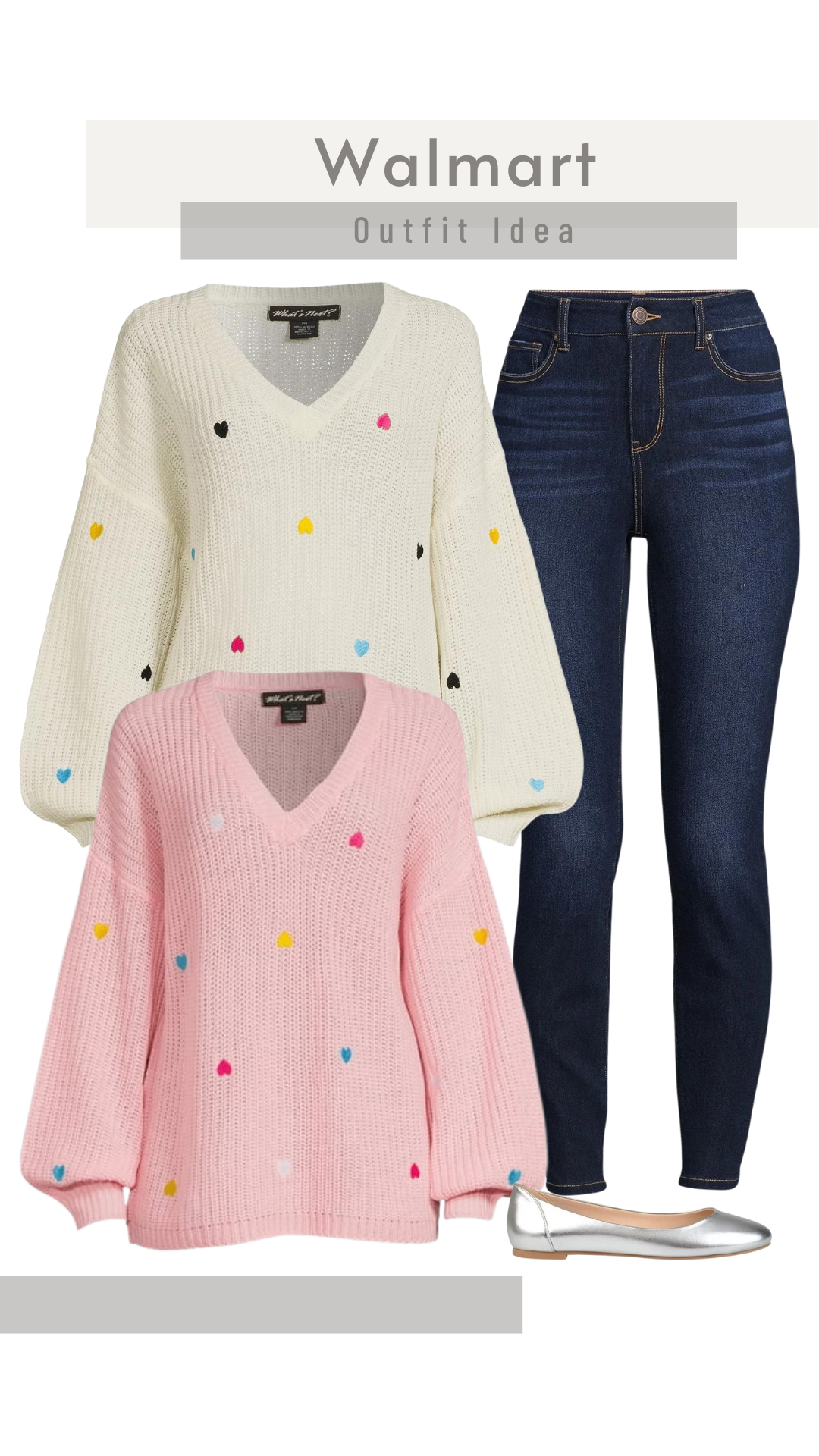 Walmart Valentine's Day Outfit Idea