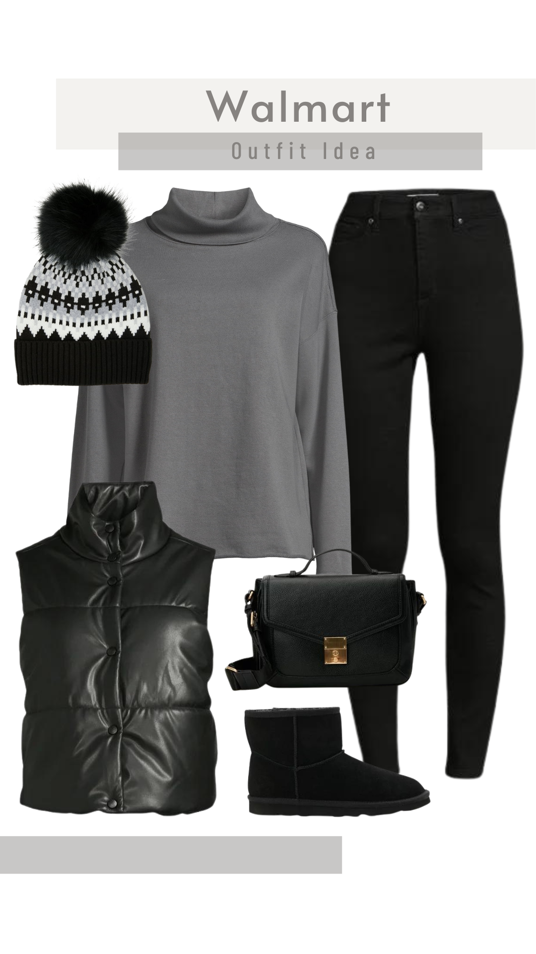 Walmart Winter Outfit Idea
