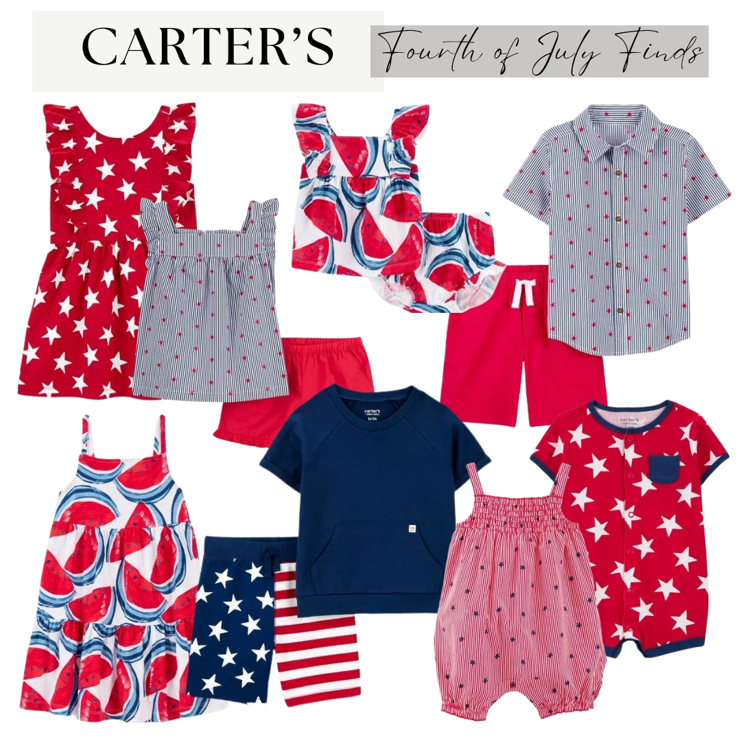 Carter's Fourth of July Finds