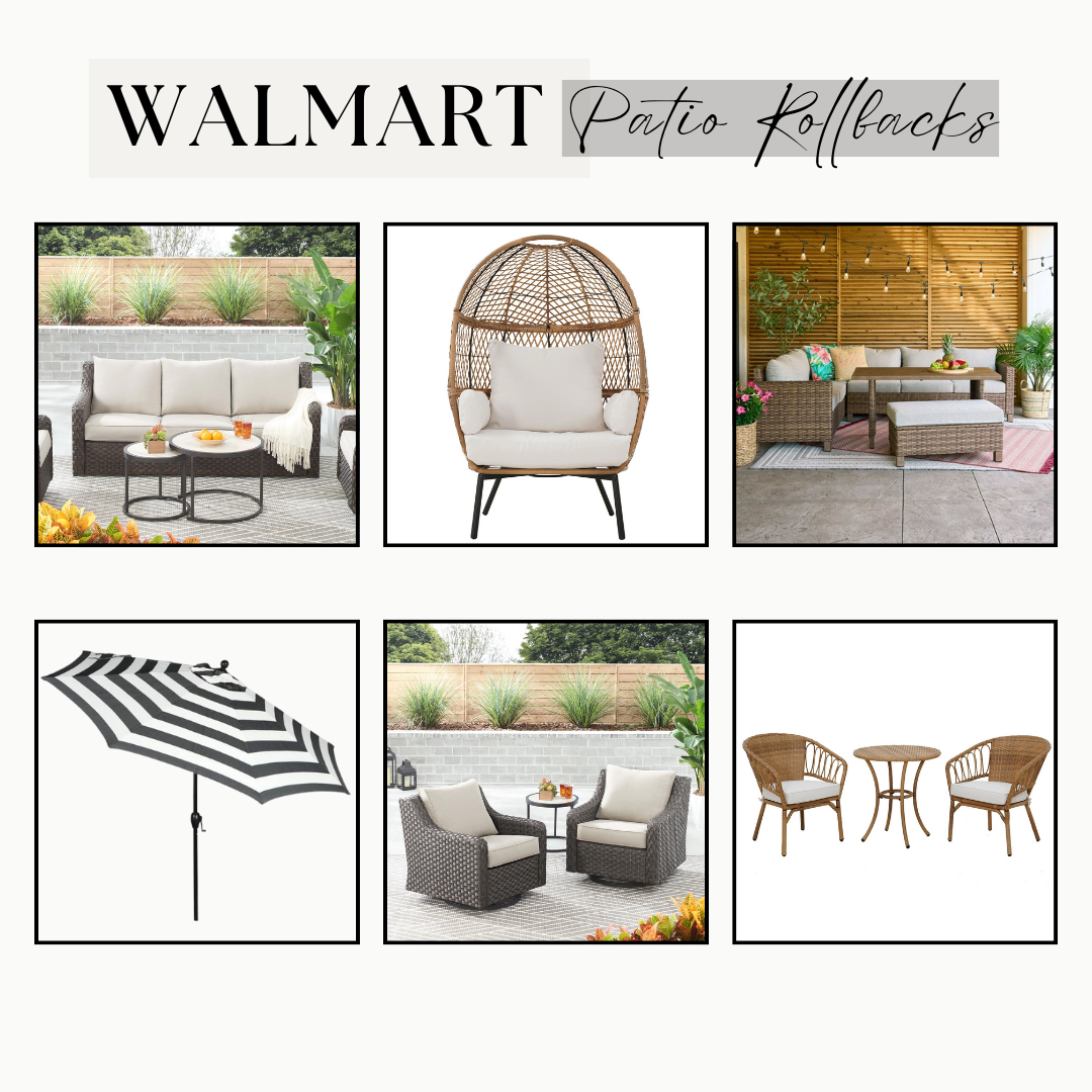 Better Homes & Gardens Patio Rollbacks