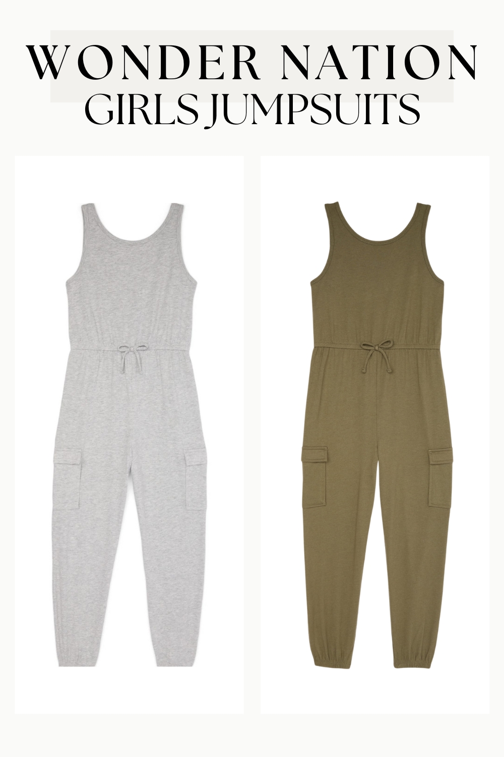 Wonder Nation  Girls Jumpsuit