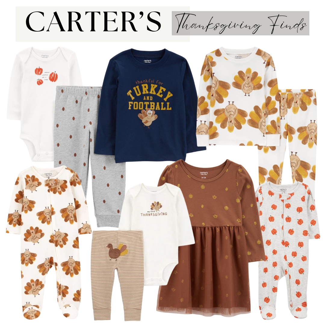 Carter's Thanksgiving Finds