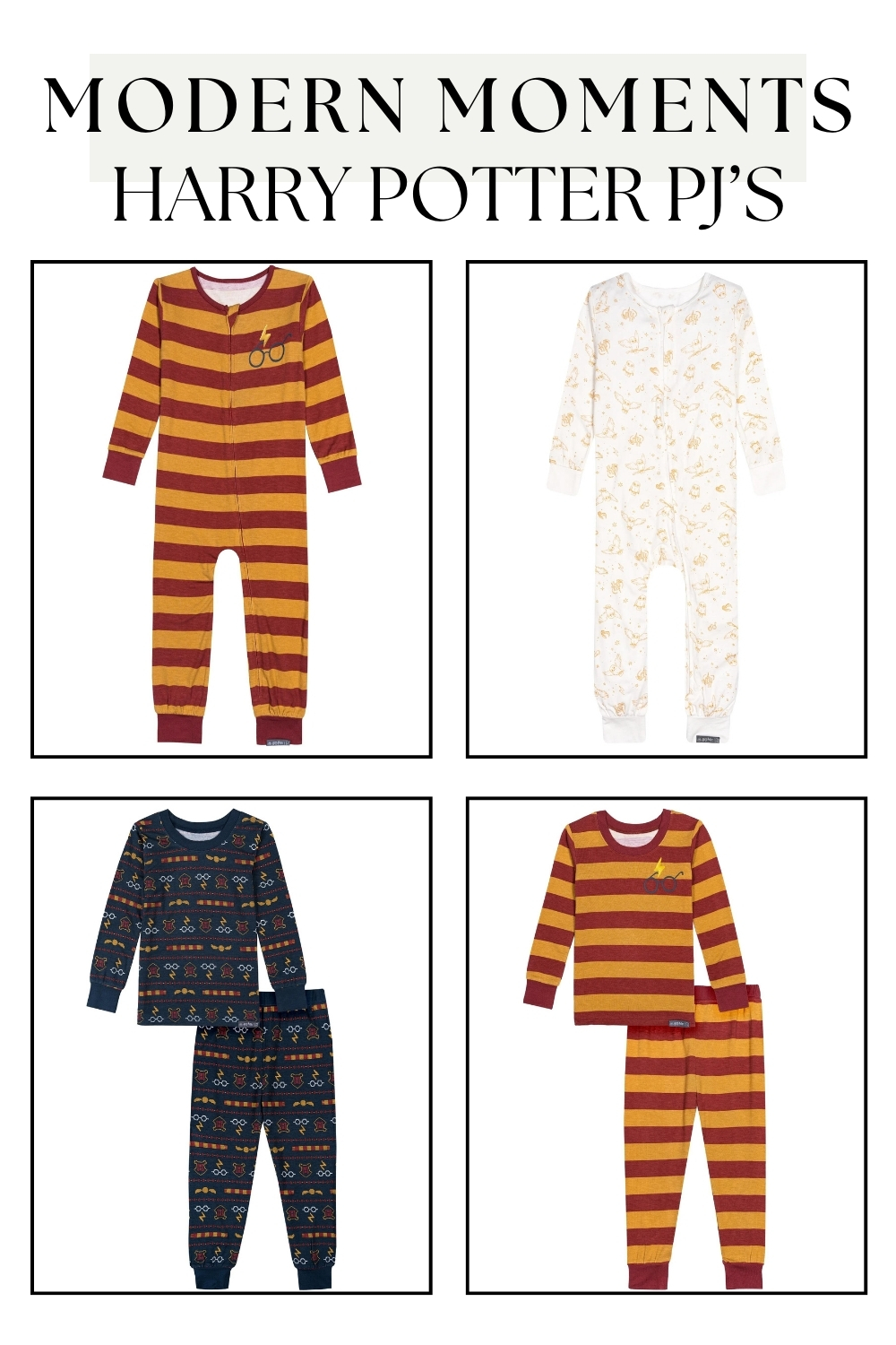 Modern Moments Harry Potter PJ's