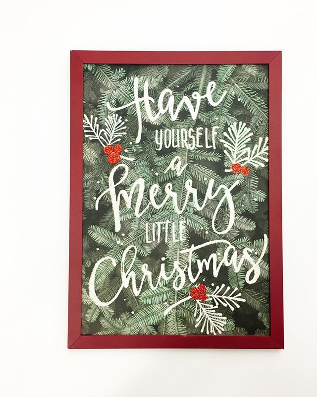 Merry Little Christmas Wooden Sign