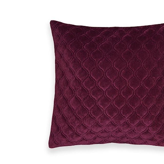 Better Homes and Gardens Quilted Velvet Pillow