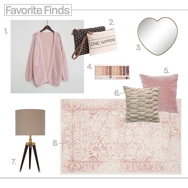 Favorite Finds: Pretty in Pink