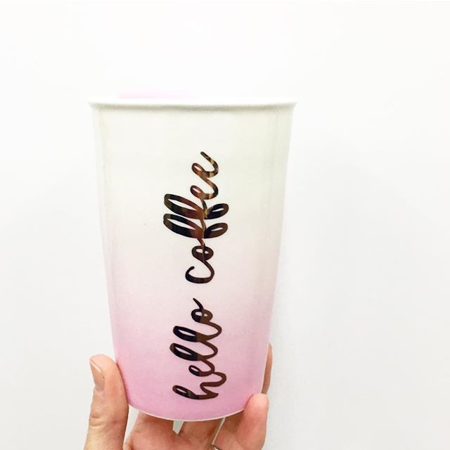 Hello Coffee Travel Mug