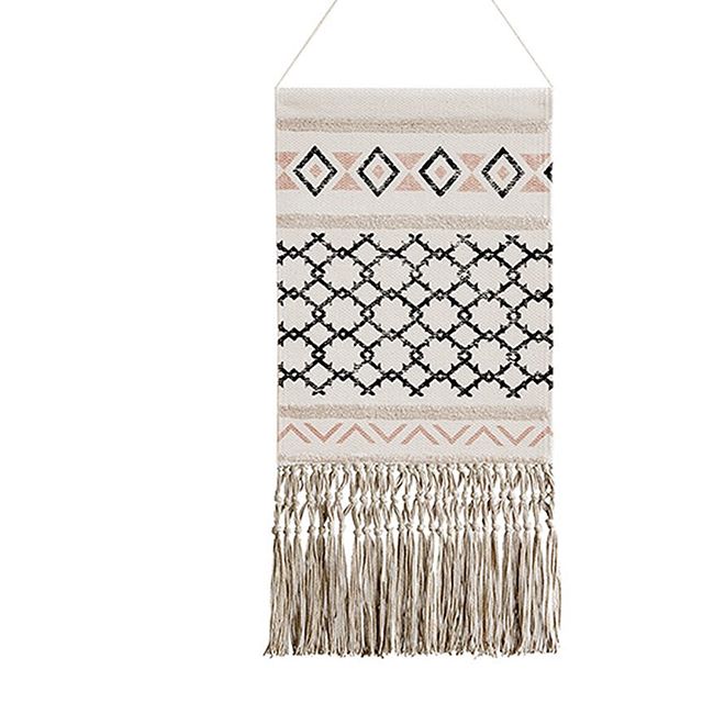 Woven Fringe Wall Hanging