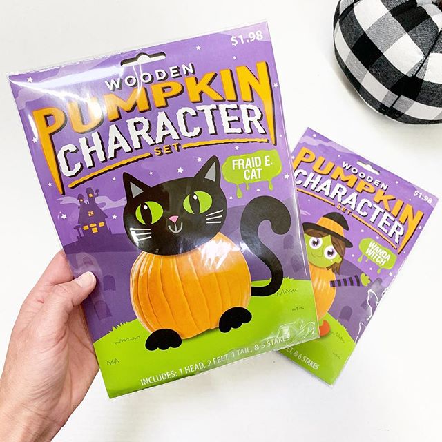 Wooden Pumpkin Character Sets