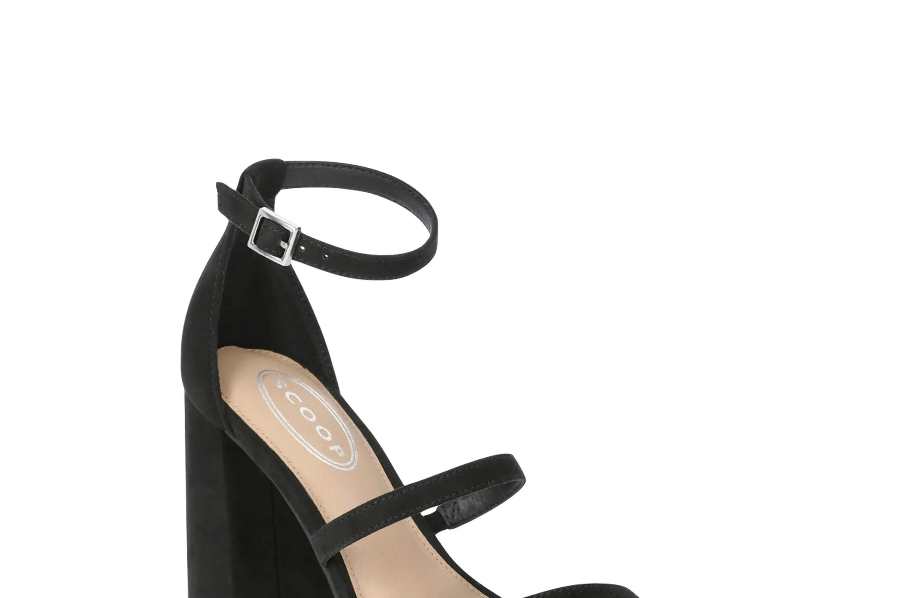 Scoop Women's Strappy Block Heel with Adjustable Strap