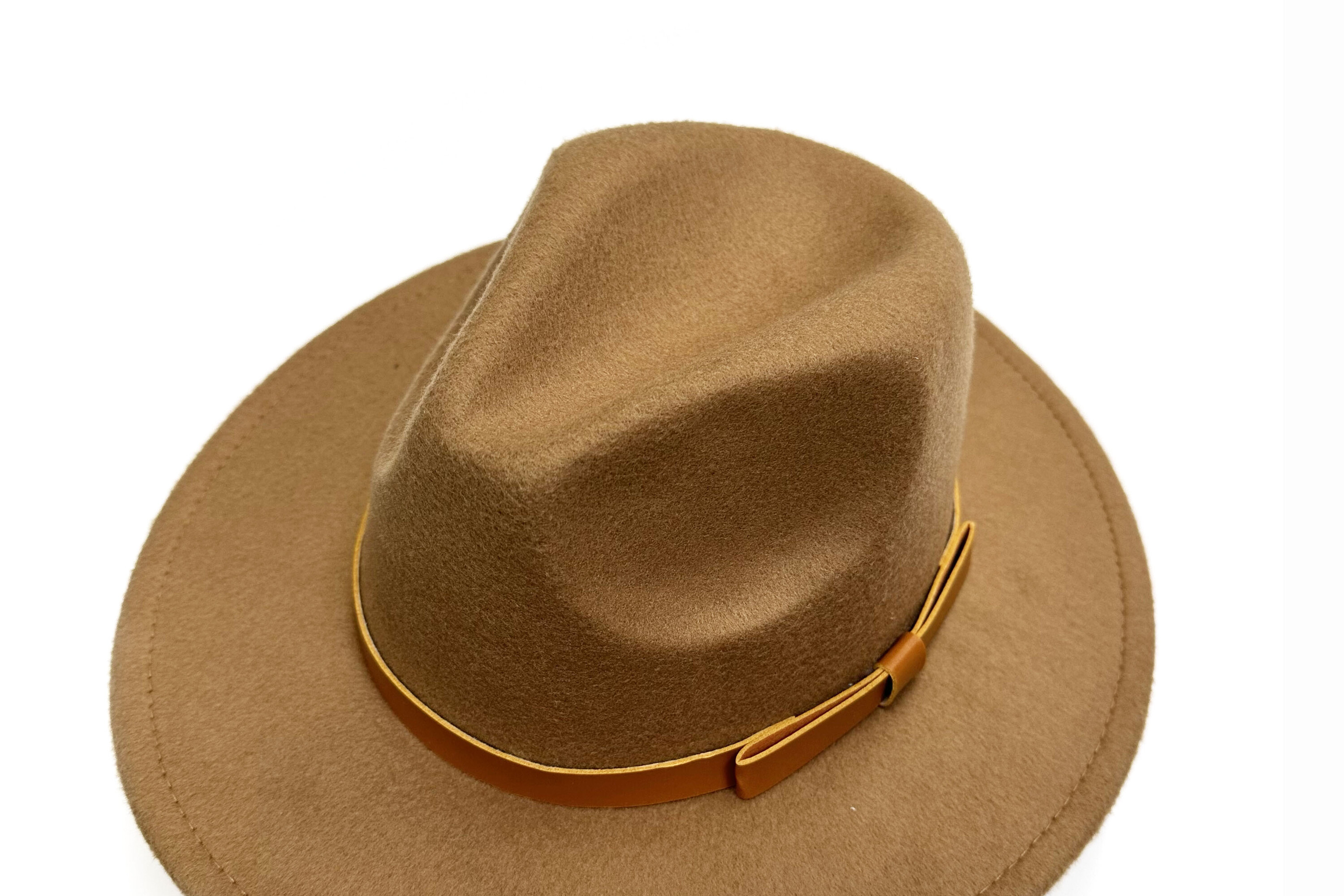 Wonder Nation Girls Panama Style Felt Hat