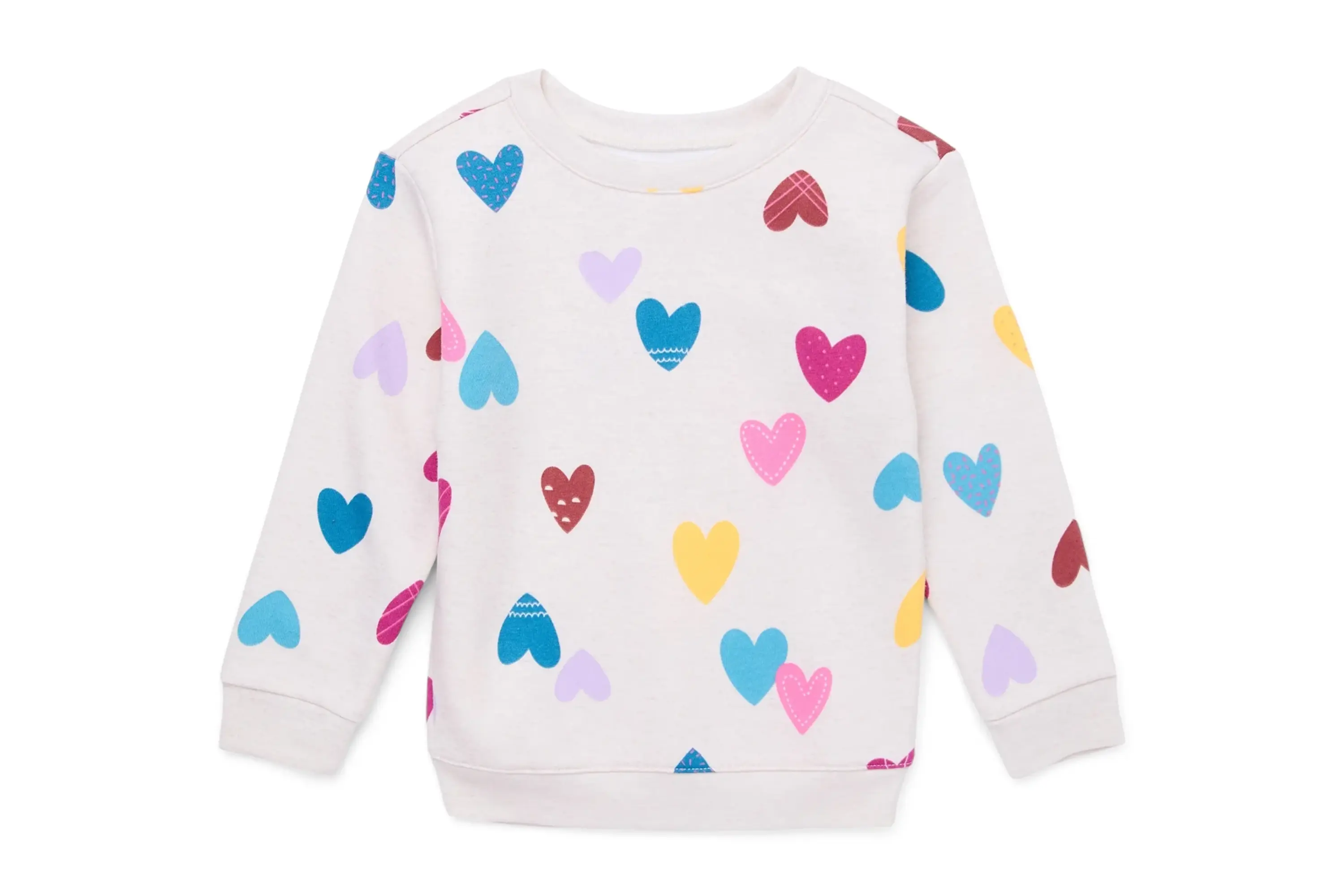 Garanimals Toddler Girl Print Fleece Sweatshirt, Sizes 2T-5T