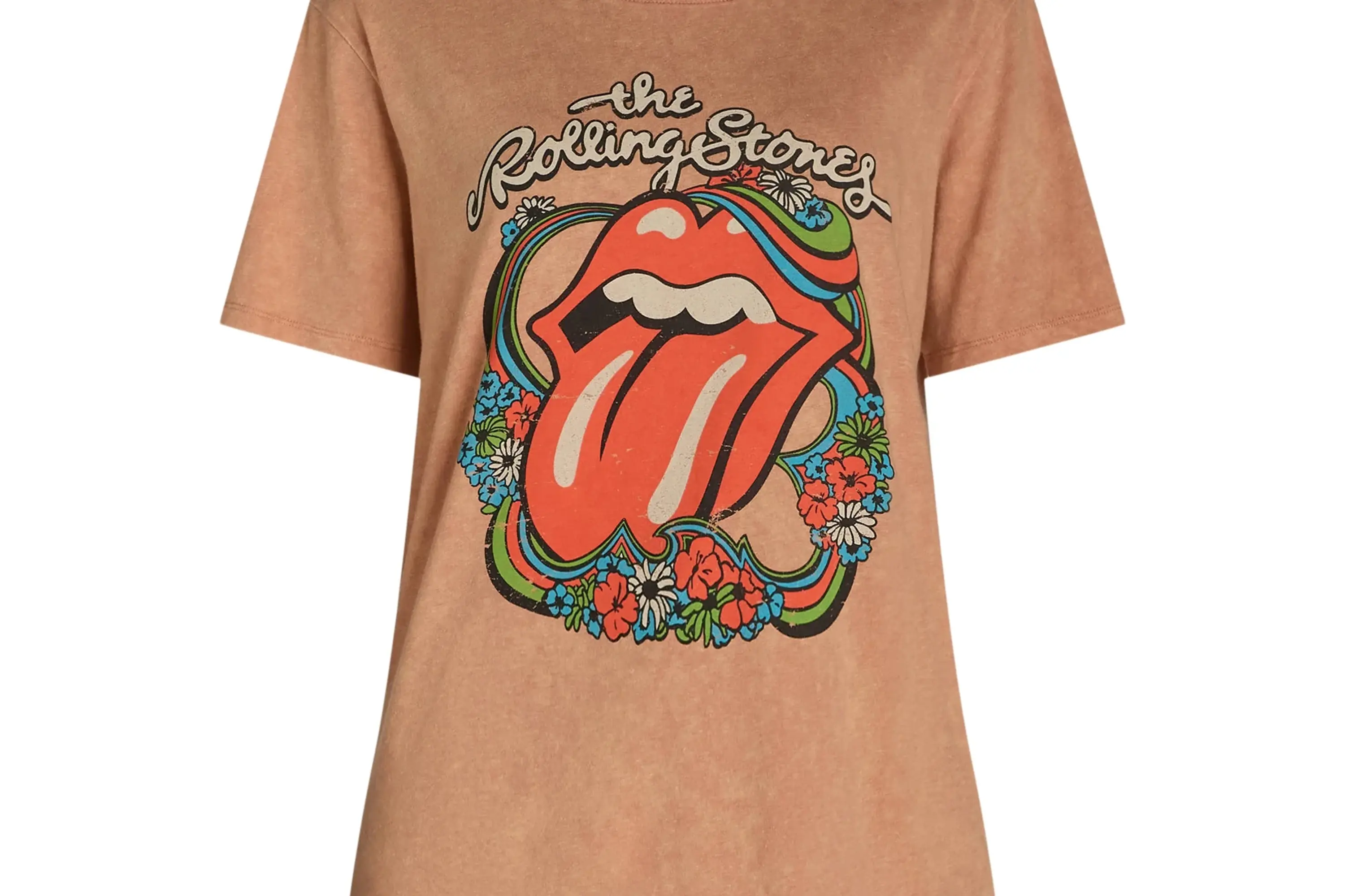 Time and Tru Women’s Rolling Stones Graphic Band Tee