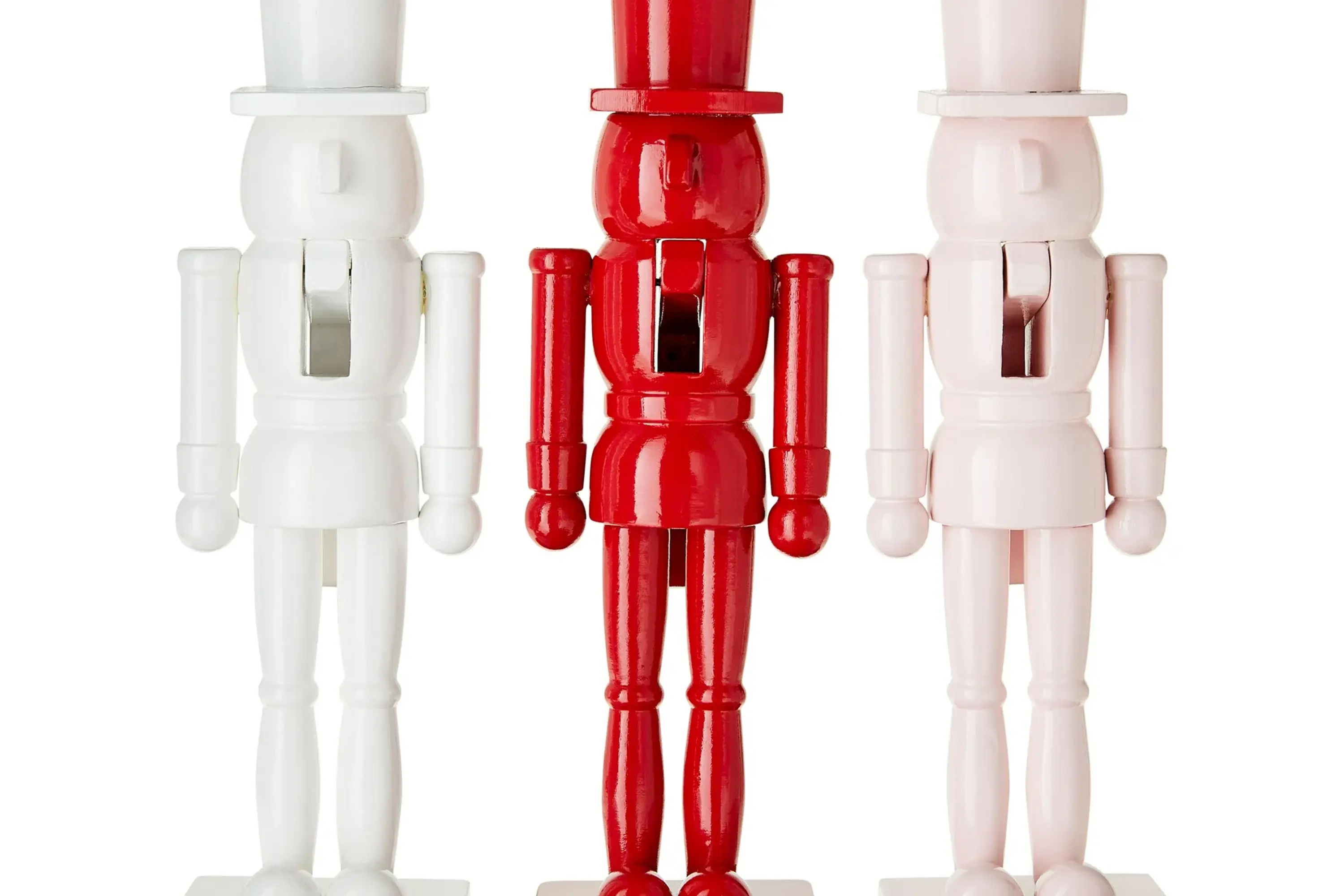 Holiday Time Wooden Nutcracker Set of 3, 8.4