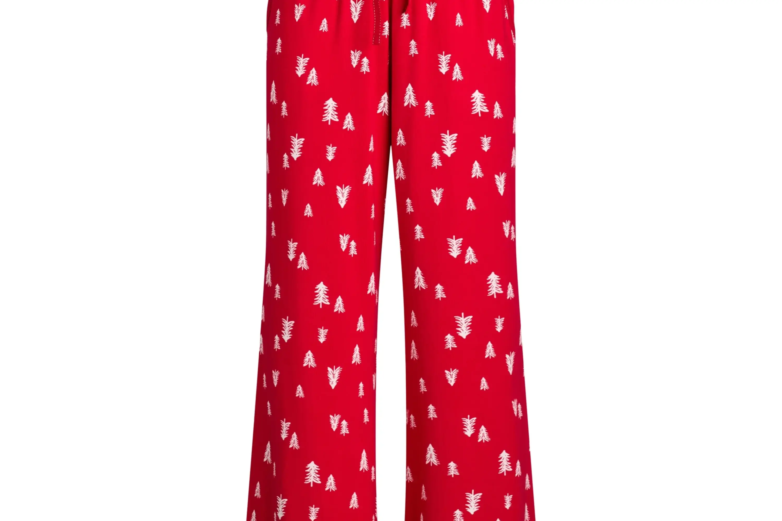 Joyspun Hacci Knit Tree Print Sleep Pants