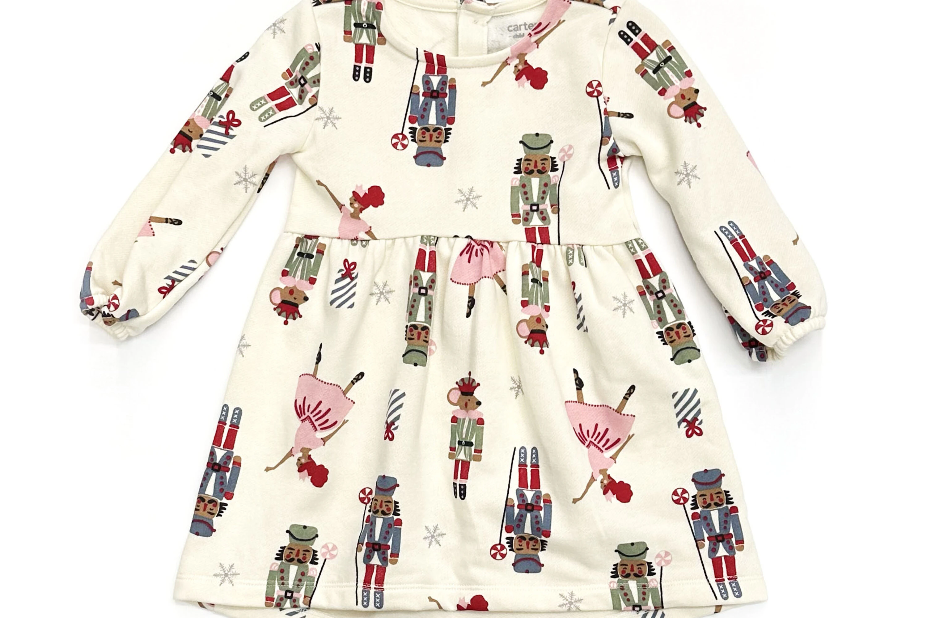Carter's Child of Mine Toddler Girl Nutcracker Dress - Walmart Finds Carter's Child of Mine Toddler Girl Nutcracker Dress - Walmart Finds