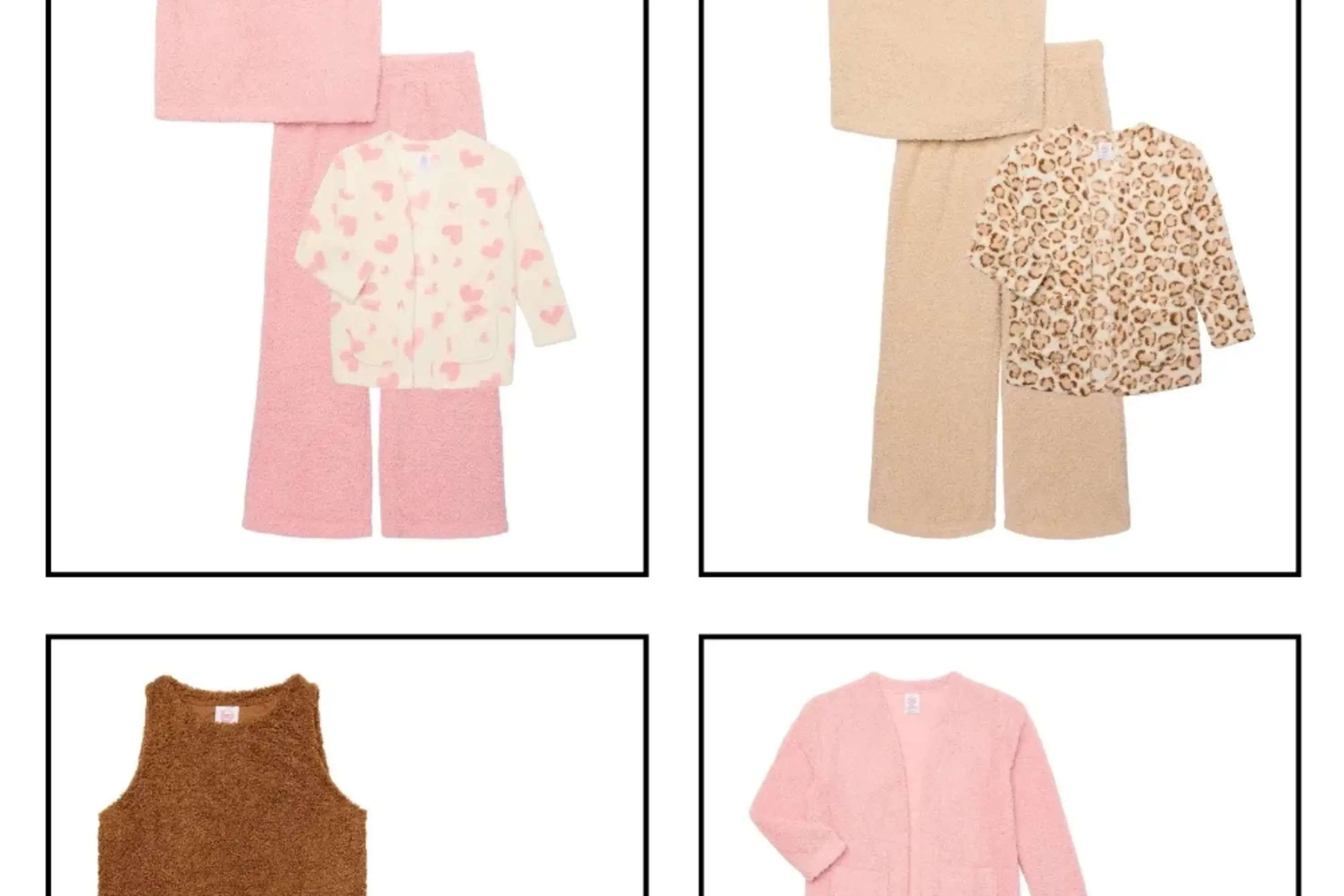 Wonder Nation Girls Plush Sets