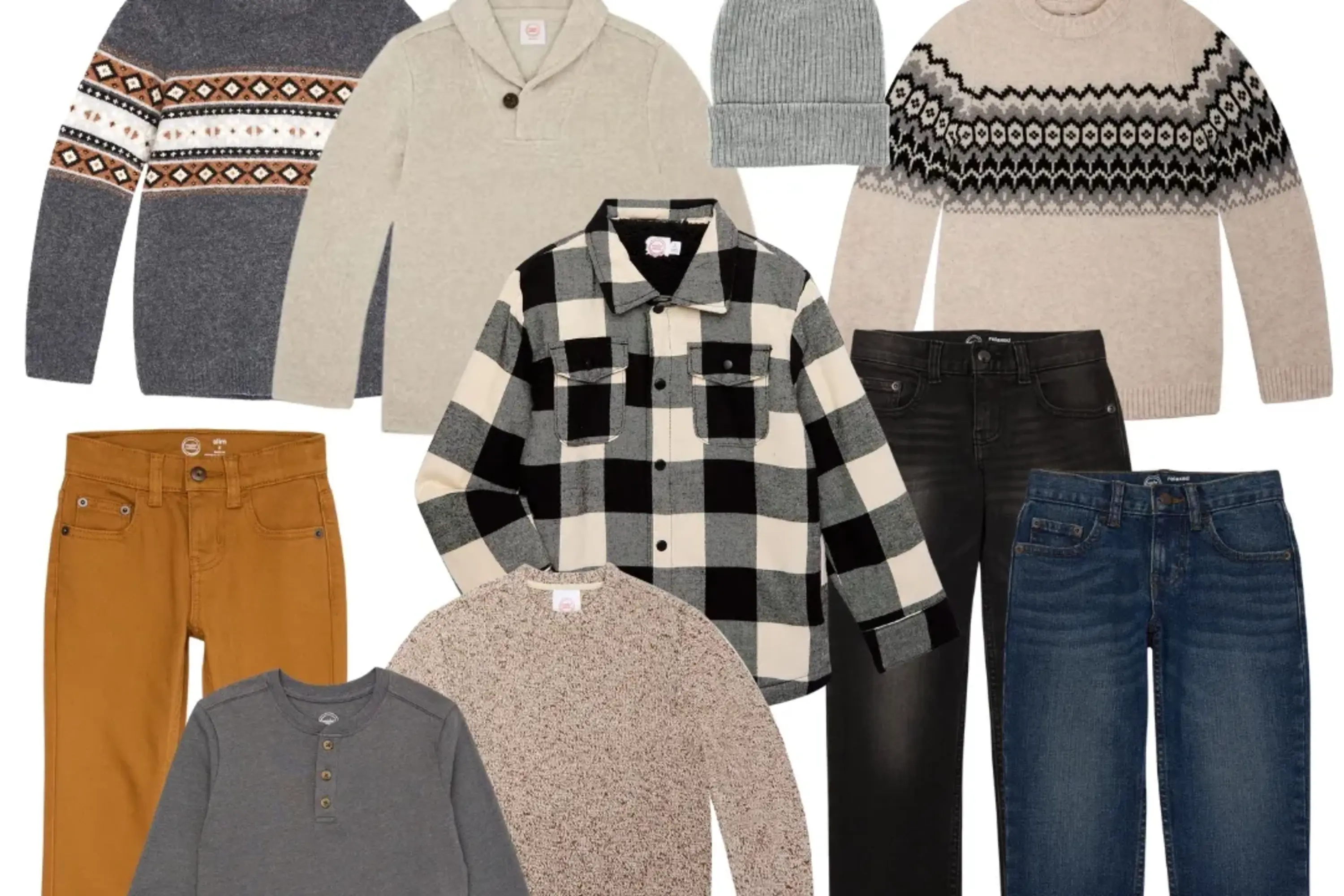 Wonder Nation Boys Fall Finds