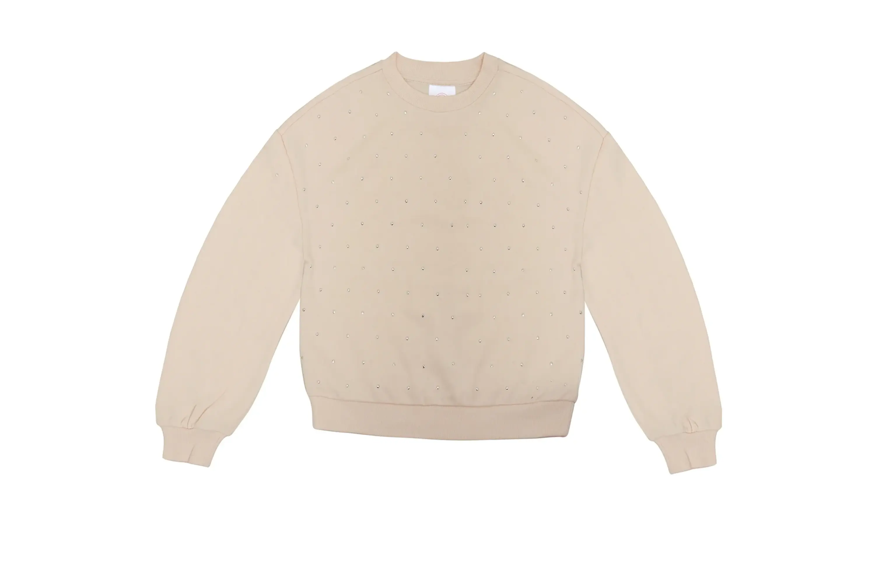 Wonder Nation Girls Embellished Sweatshirt