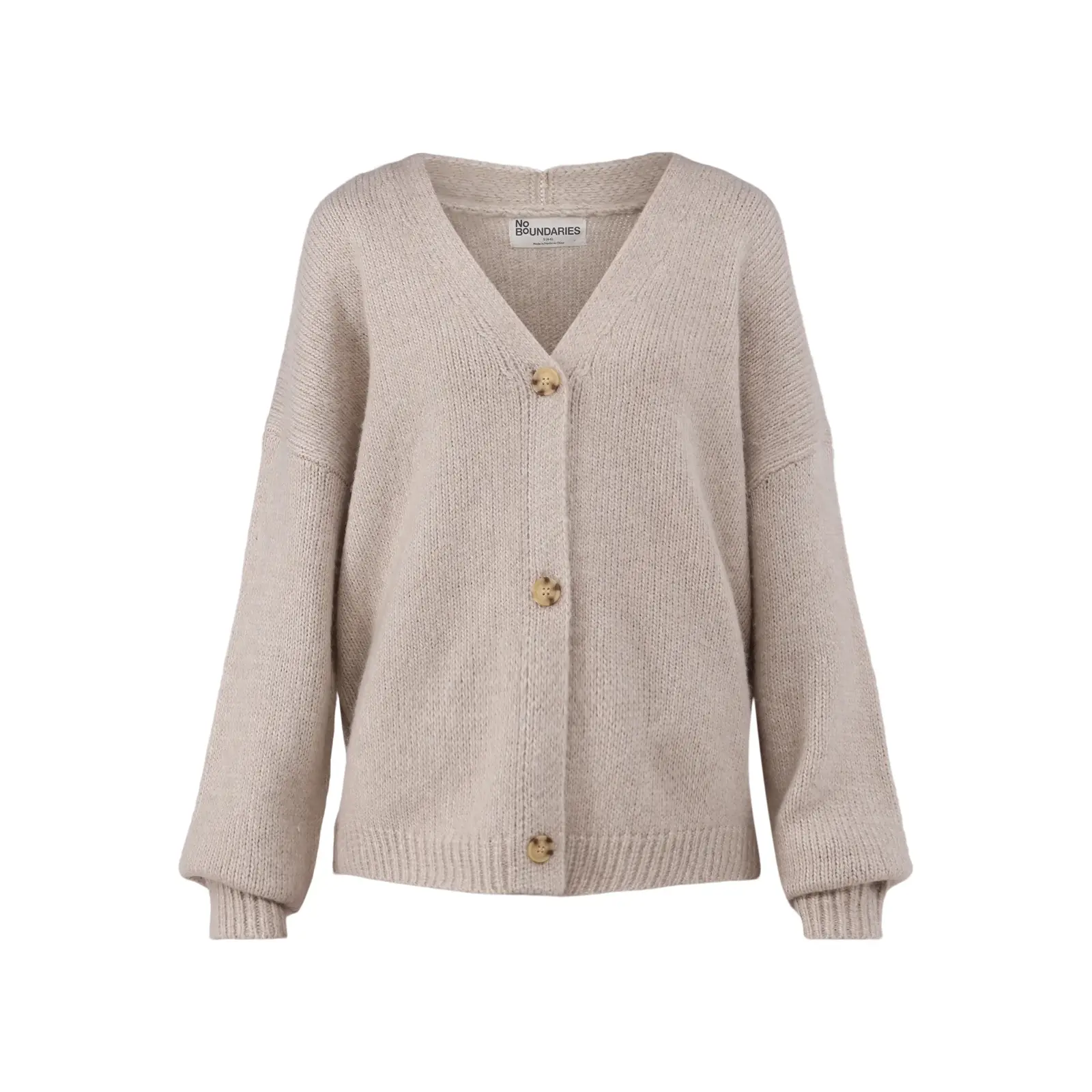 No Boundaries Button-Front Cardigan