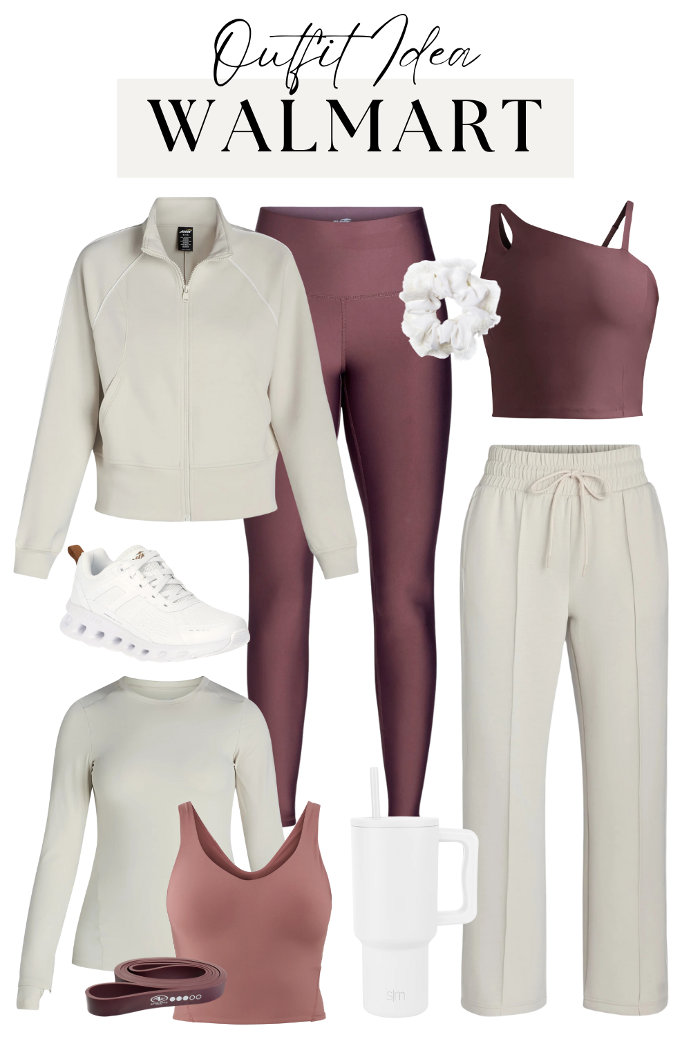 Walmart Outfit Idea - New Year New Workout Gear