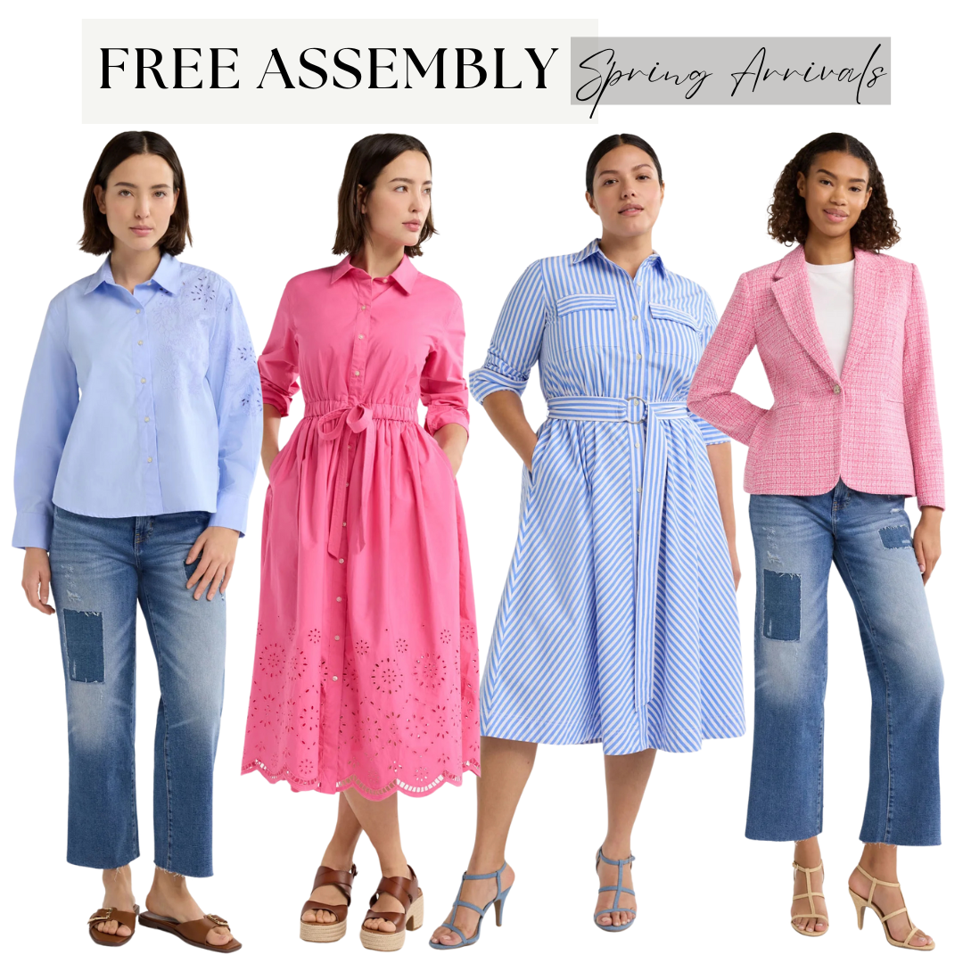 Free Assembly New Spring Arrivals