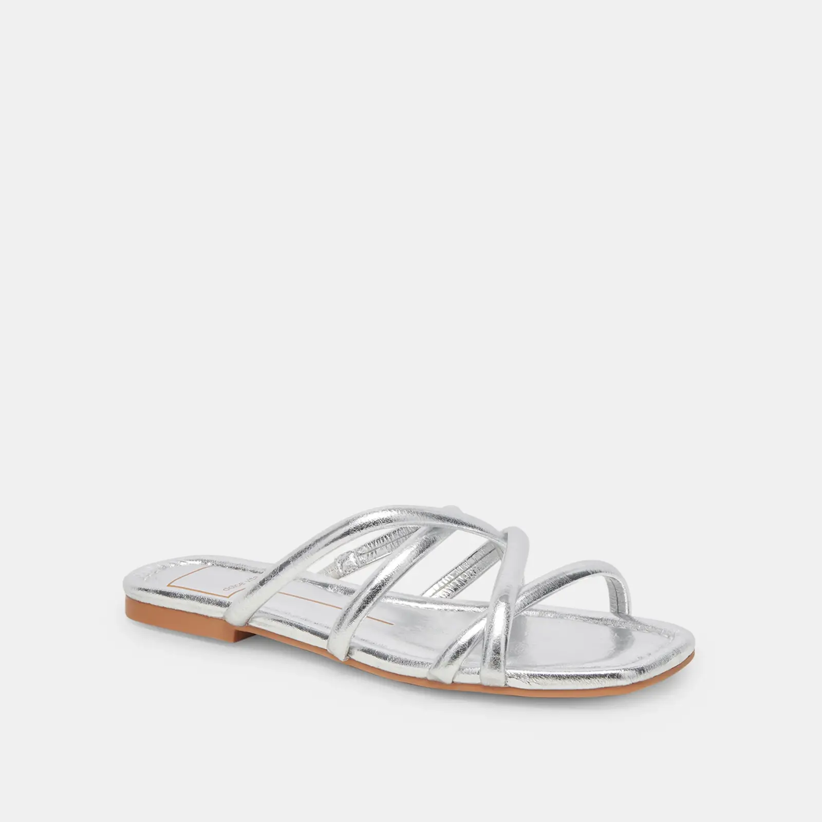 Dolce Vita Lanza Sandals Silver Metallic Stella