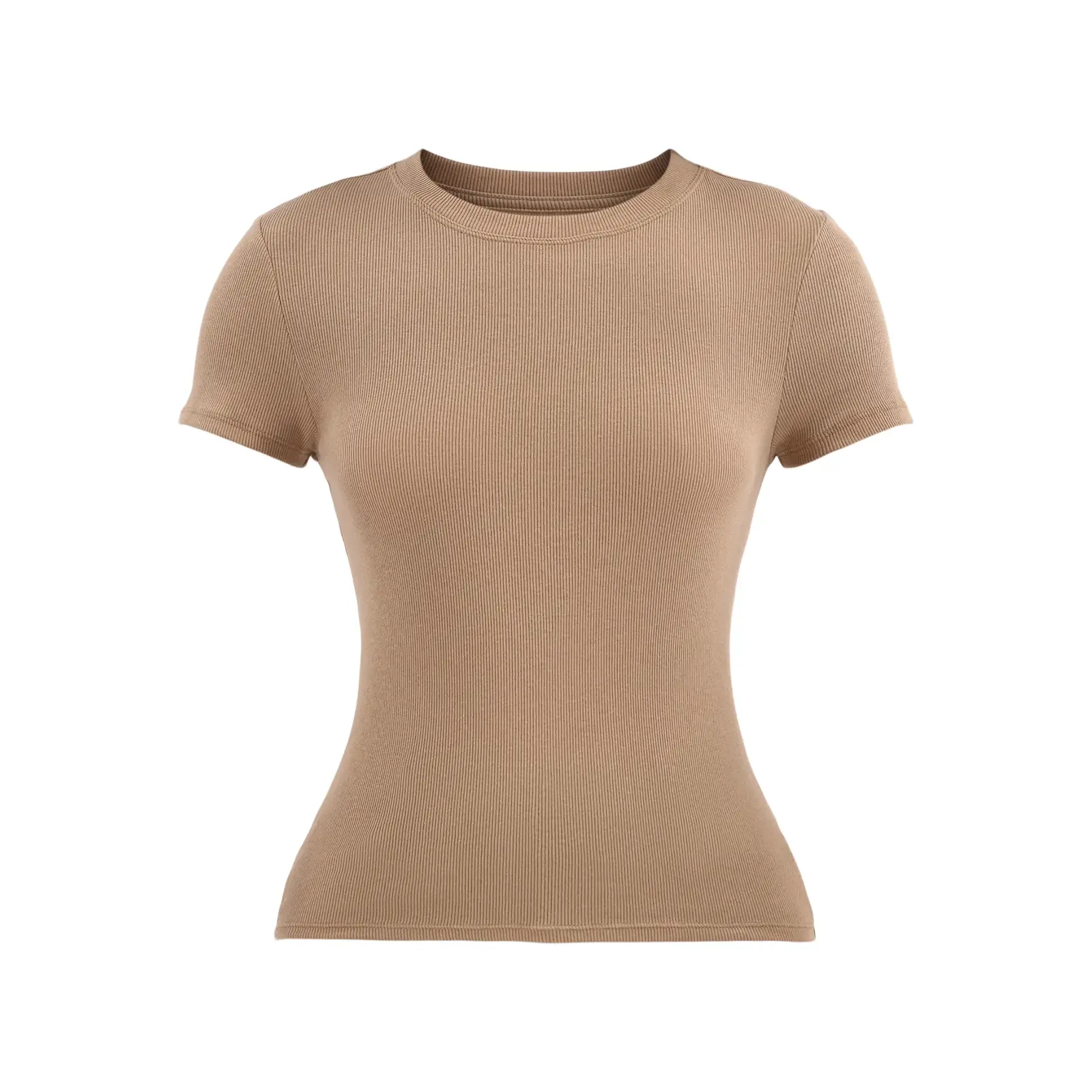 No Boundaries Ribbed Crewneck Tee