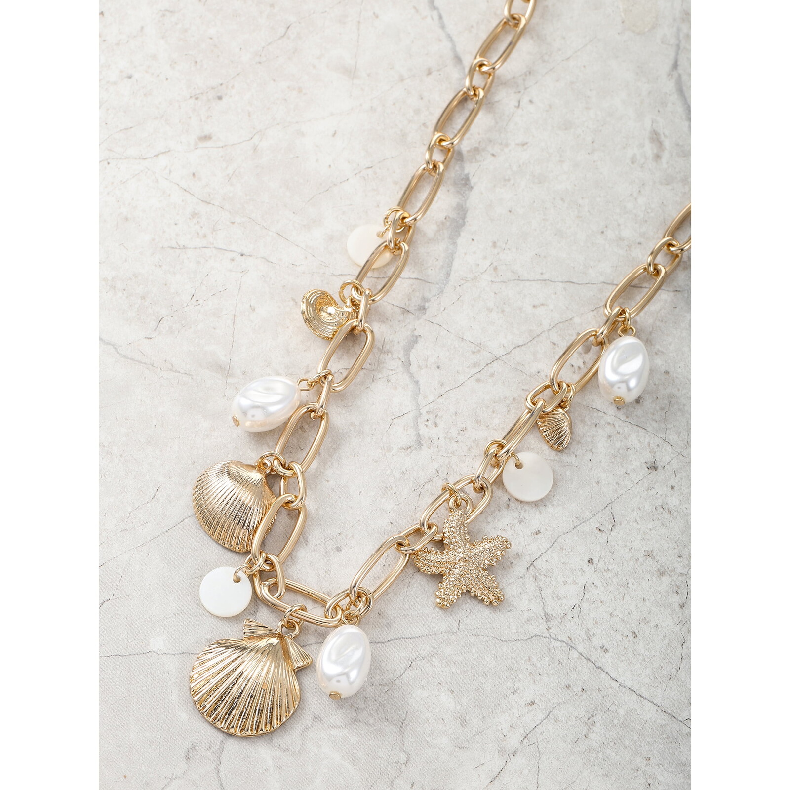 Time and Tru Seashell Accessory Collection
