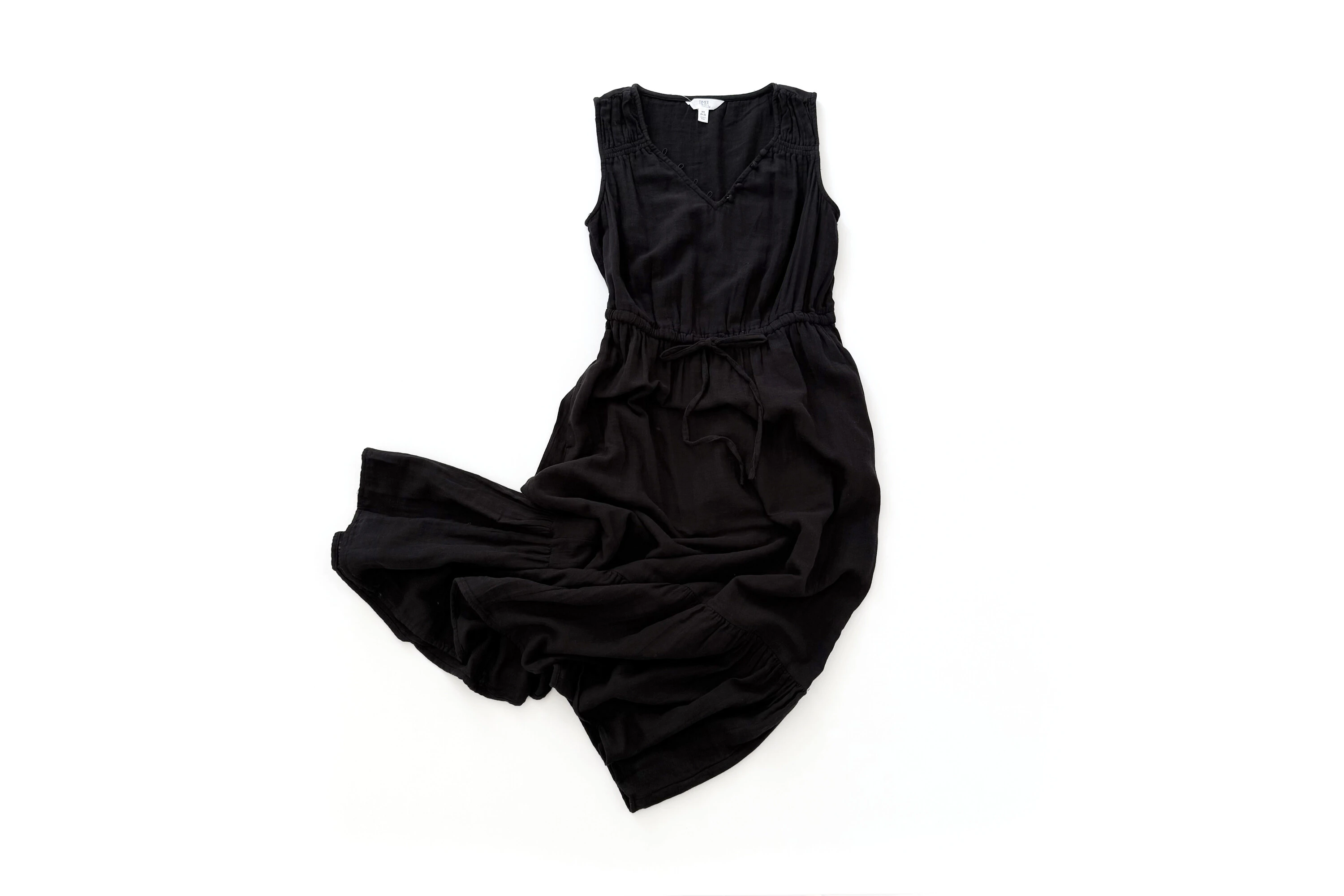 Time and Tru Double Cloth Sleeveless Midi Dress - Walmart Finds Time and Tru Double Cloth Sleeveless Midi Dress - Walmart Finds