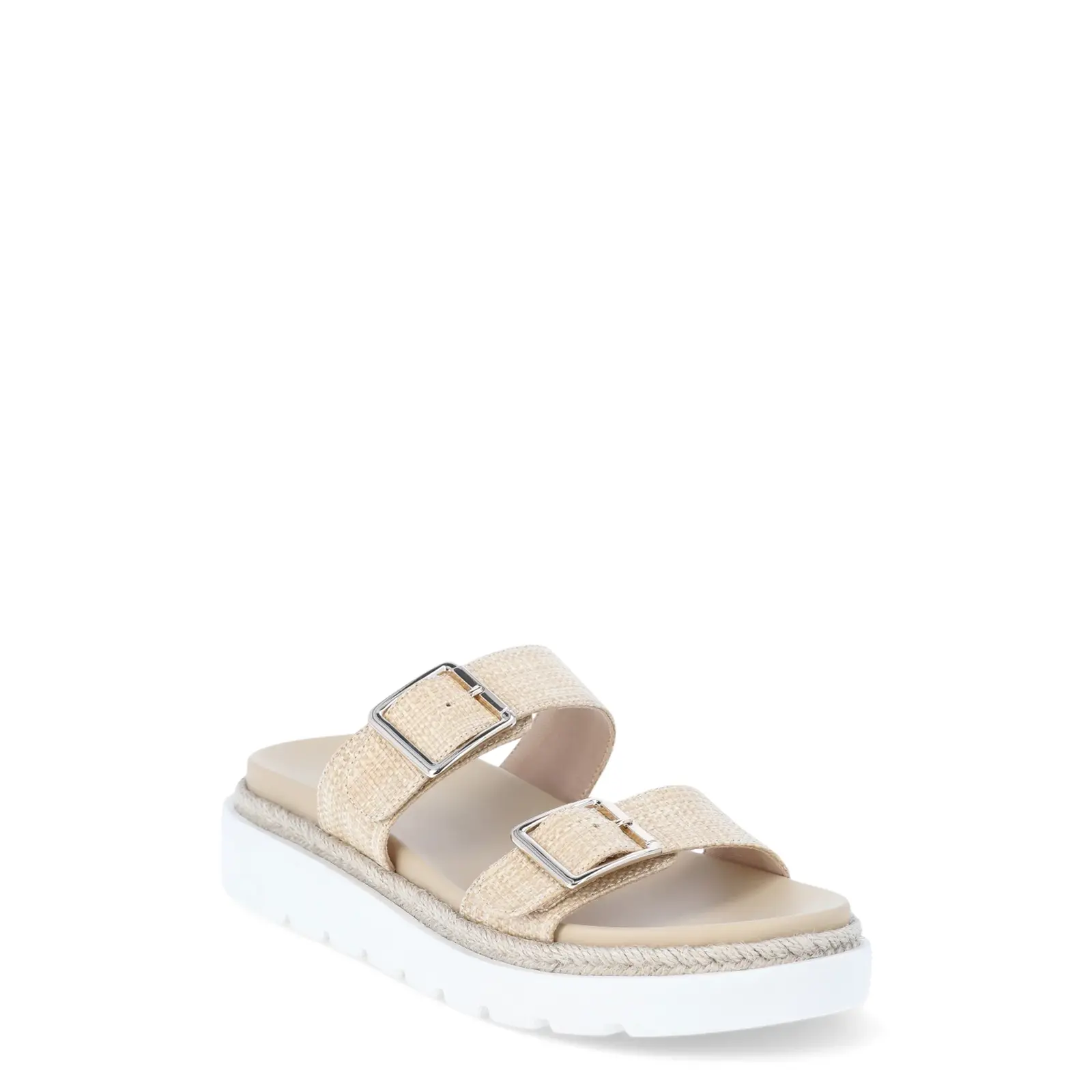 Madden NYC Flatform Two Strap Sandals