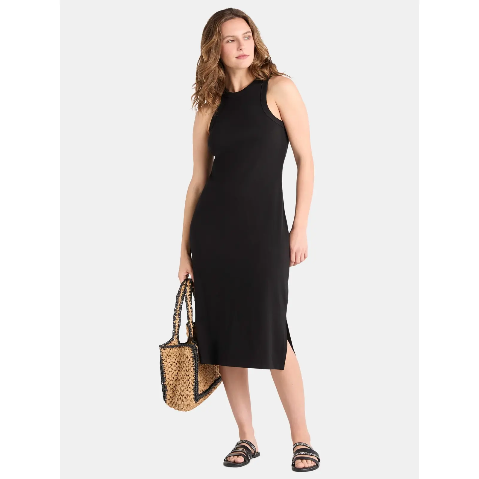 Time and Tru High Neck Tank Dress
