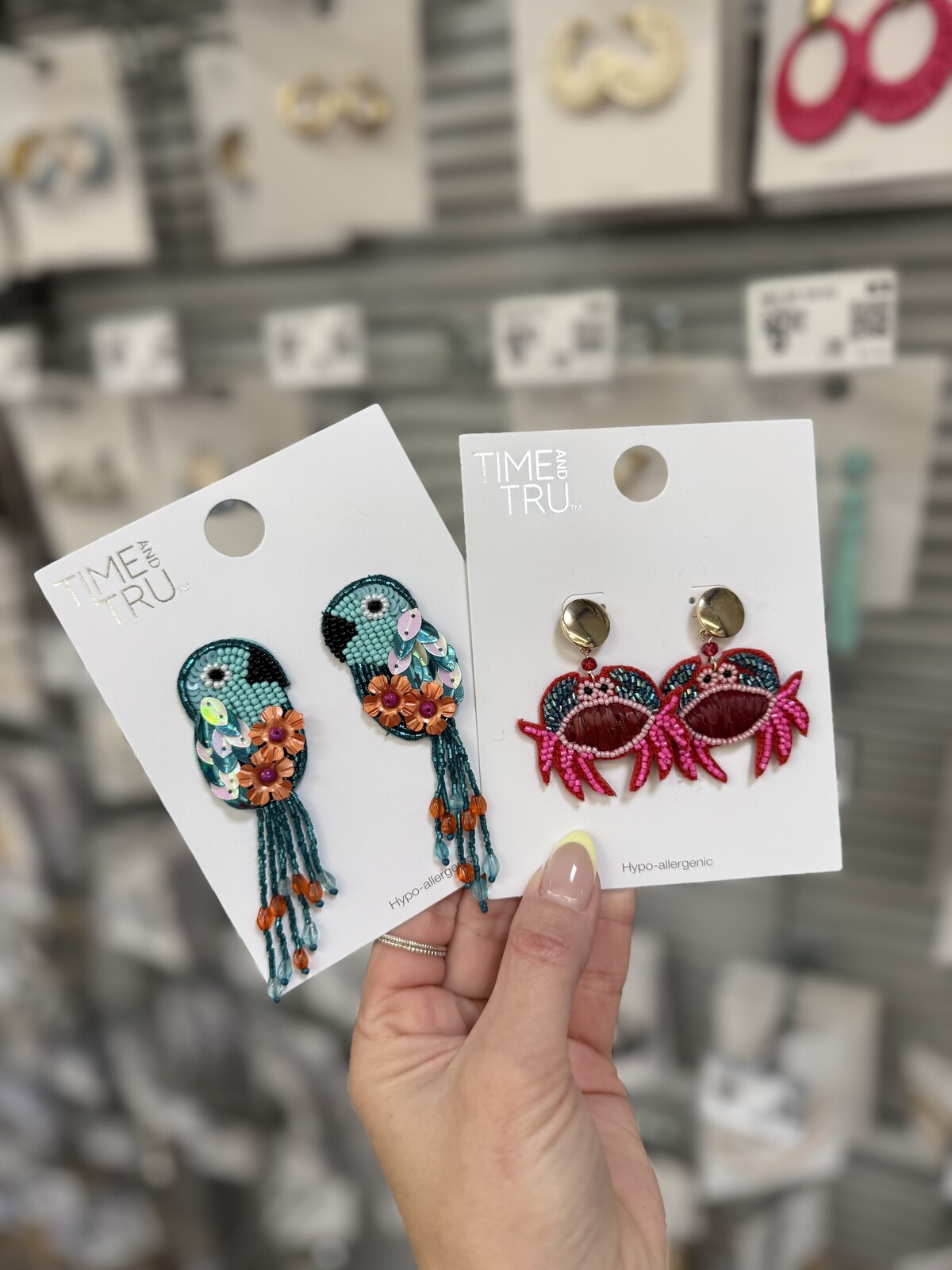 Time and Tru Tropical Earring Collection