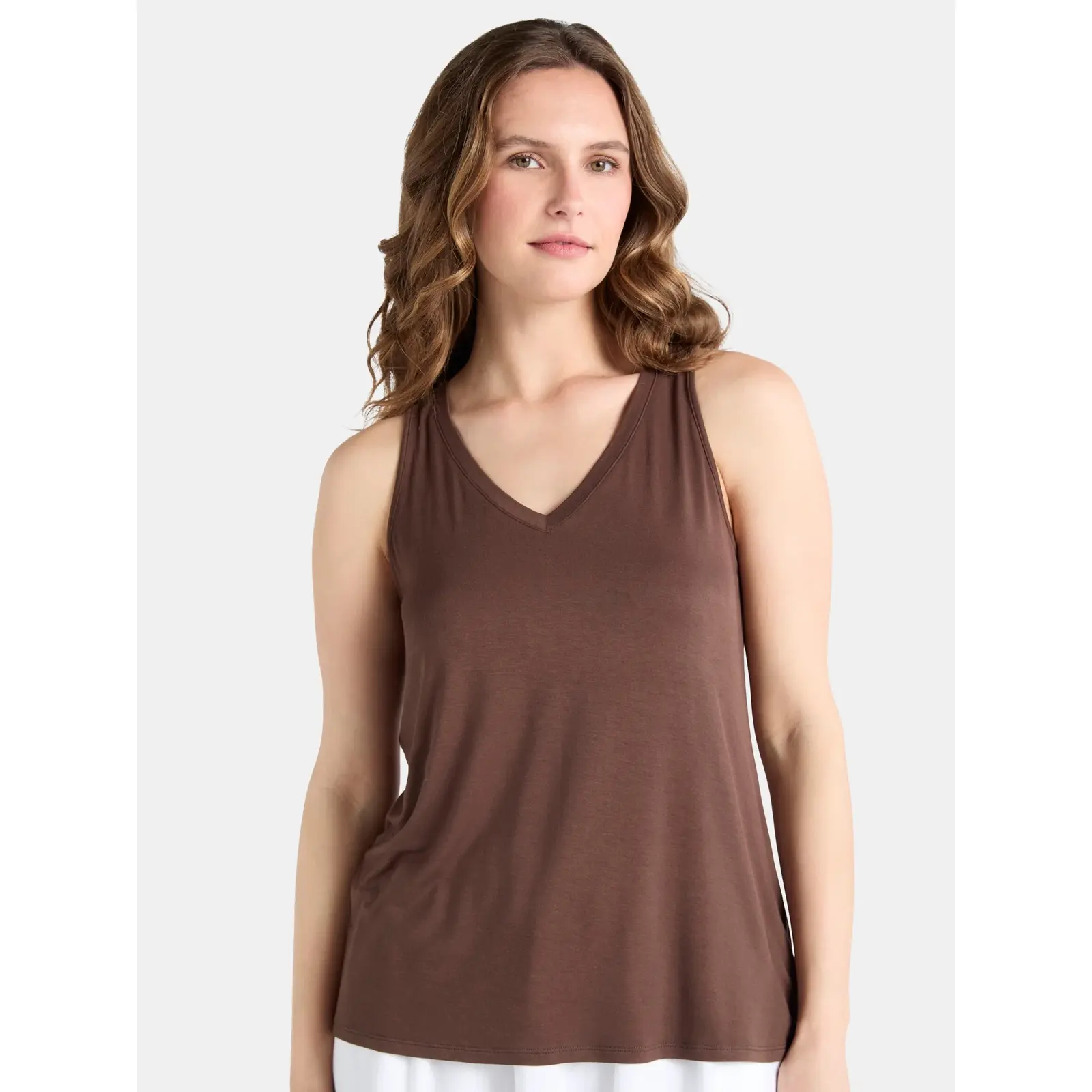 Time and Tru High Low Tank Top