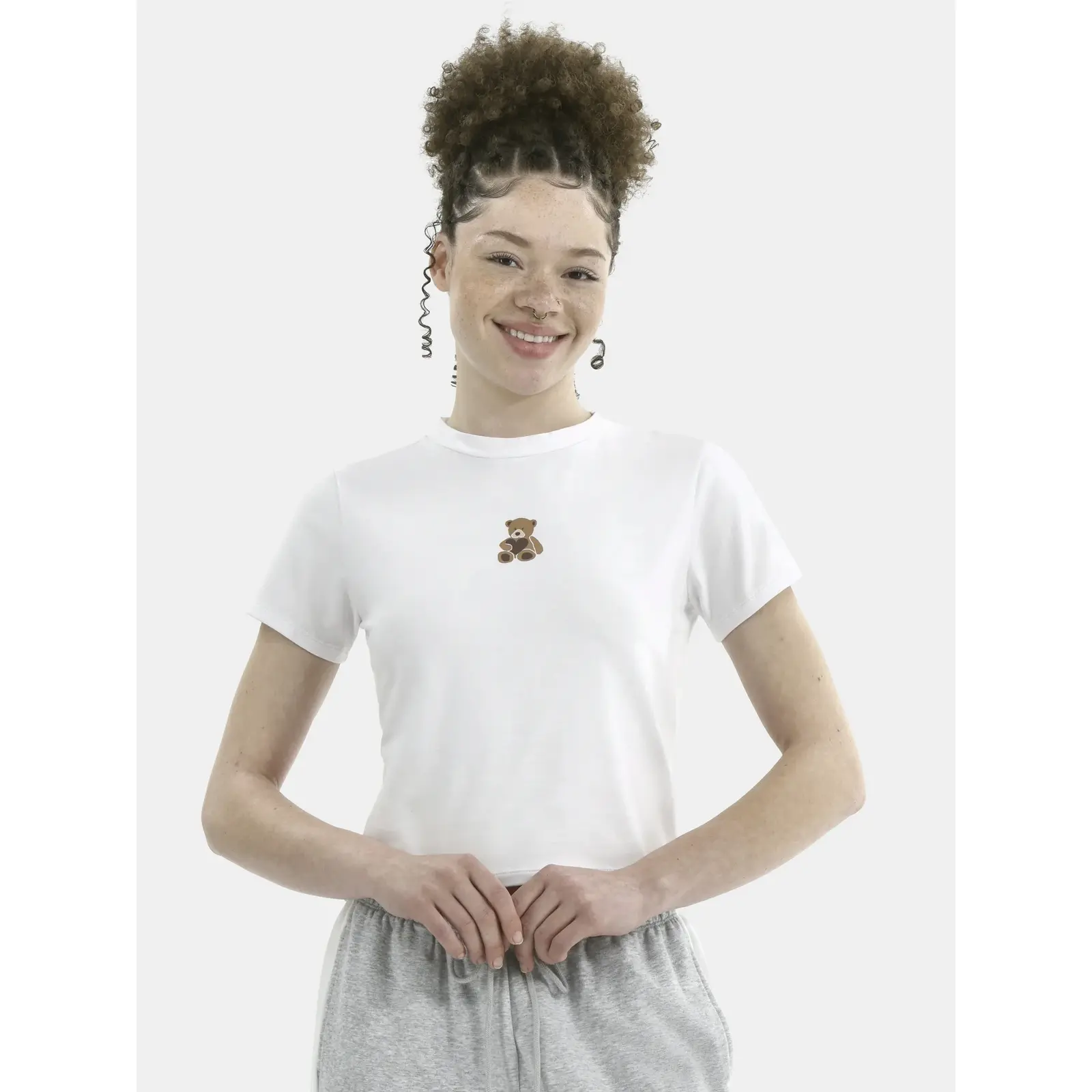 No Boundaries Sleepwear Graphic Baby Tee