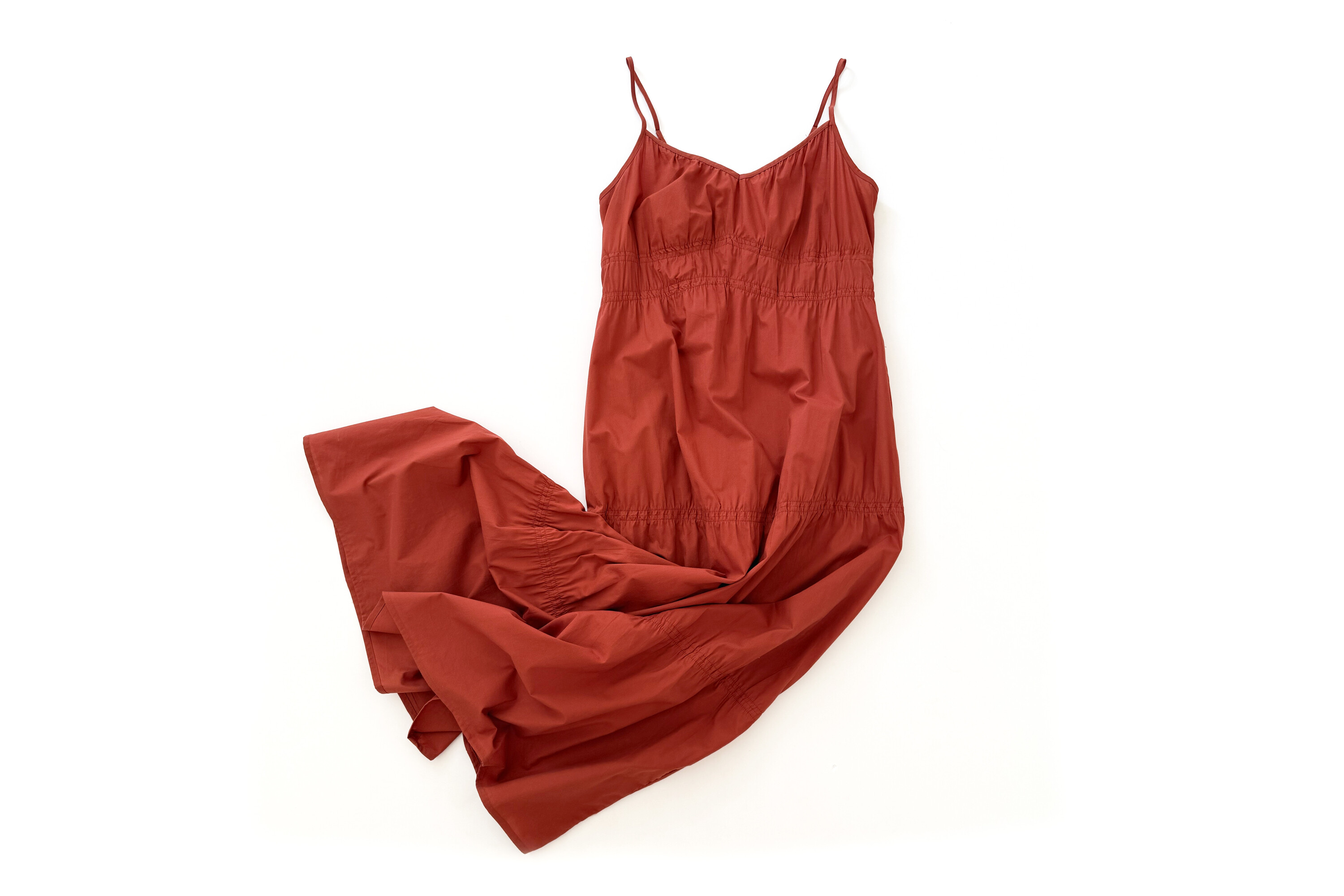 Time and Tru Strappy Cotton Maxi Dress