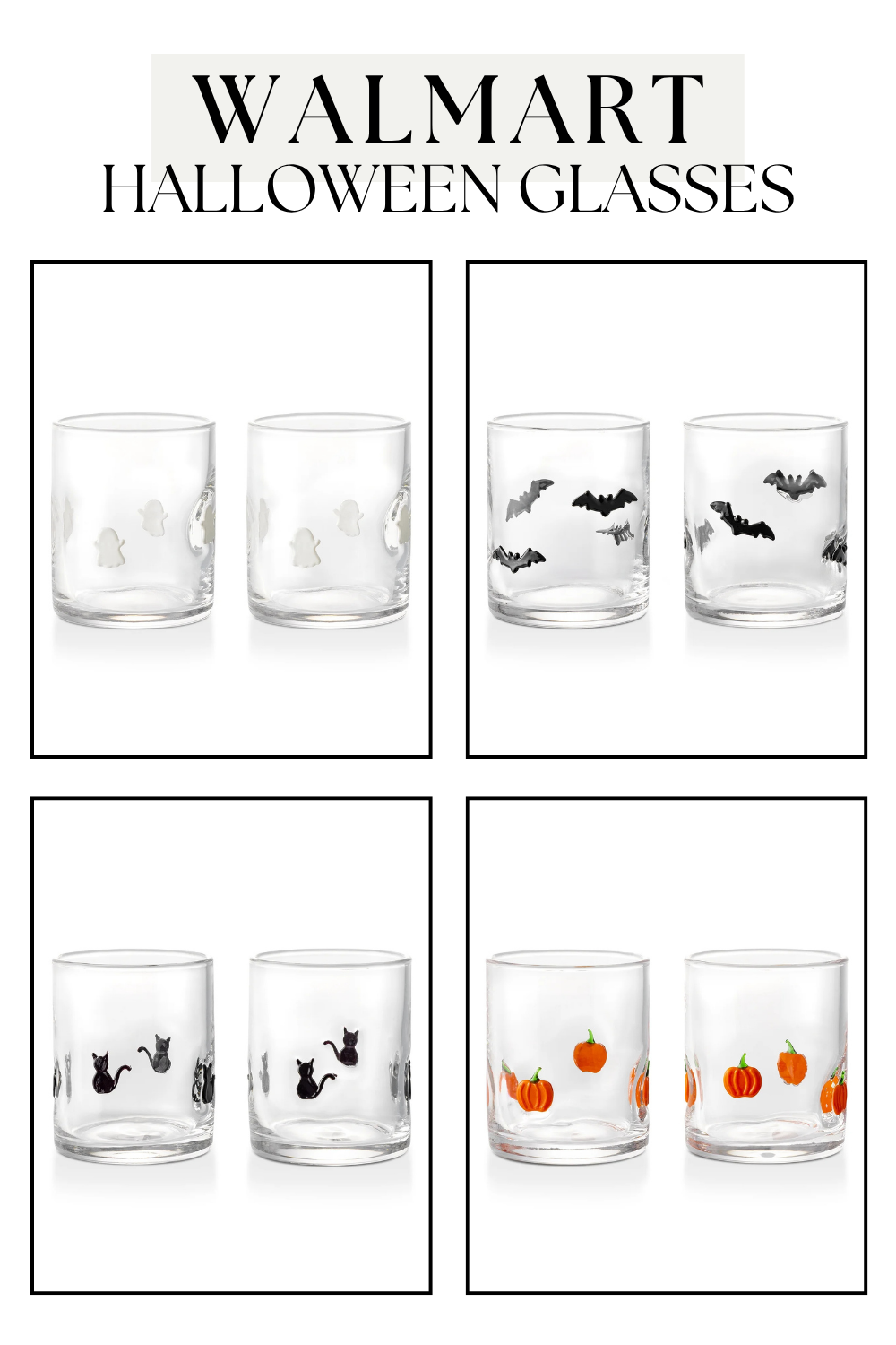 Thyme & Table Halloween Drinking Glasses