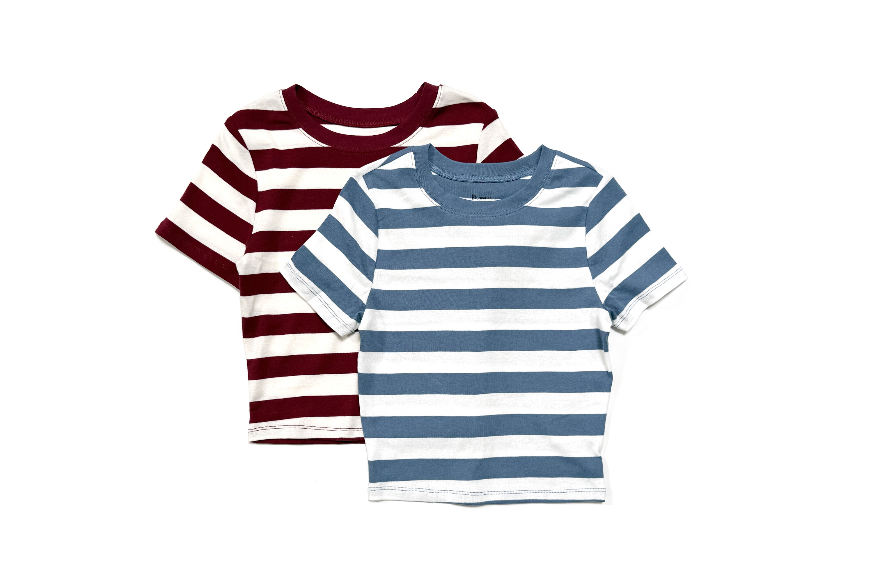 No Boundaries Cotton Crew Cropped Tee