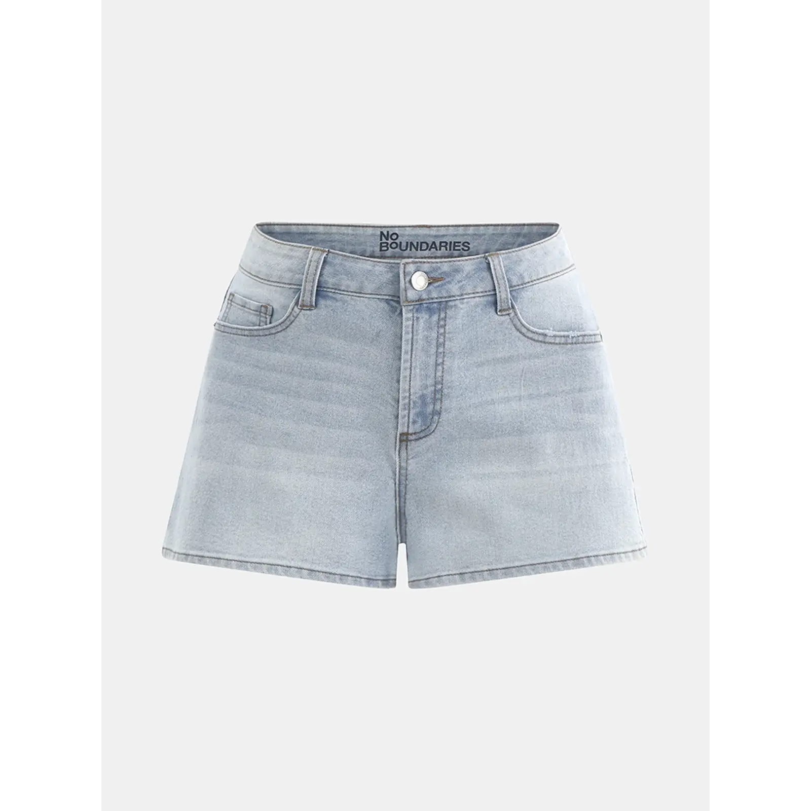 No Boundaries Denim Mom Shorts