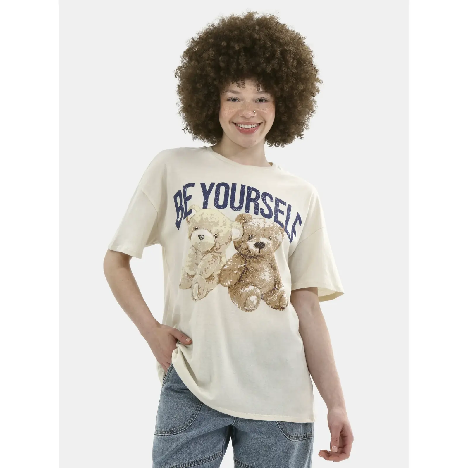 No Boundaries Oversized Graphic Tee