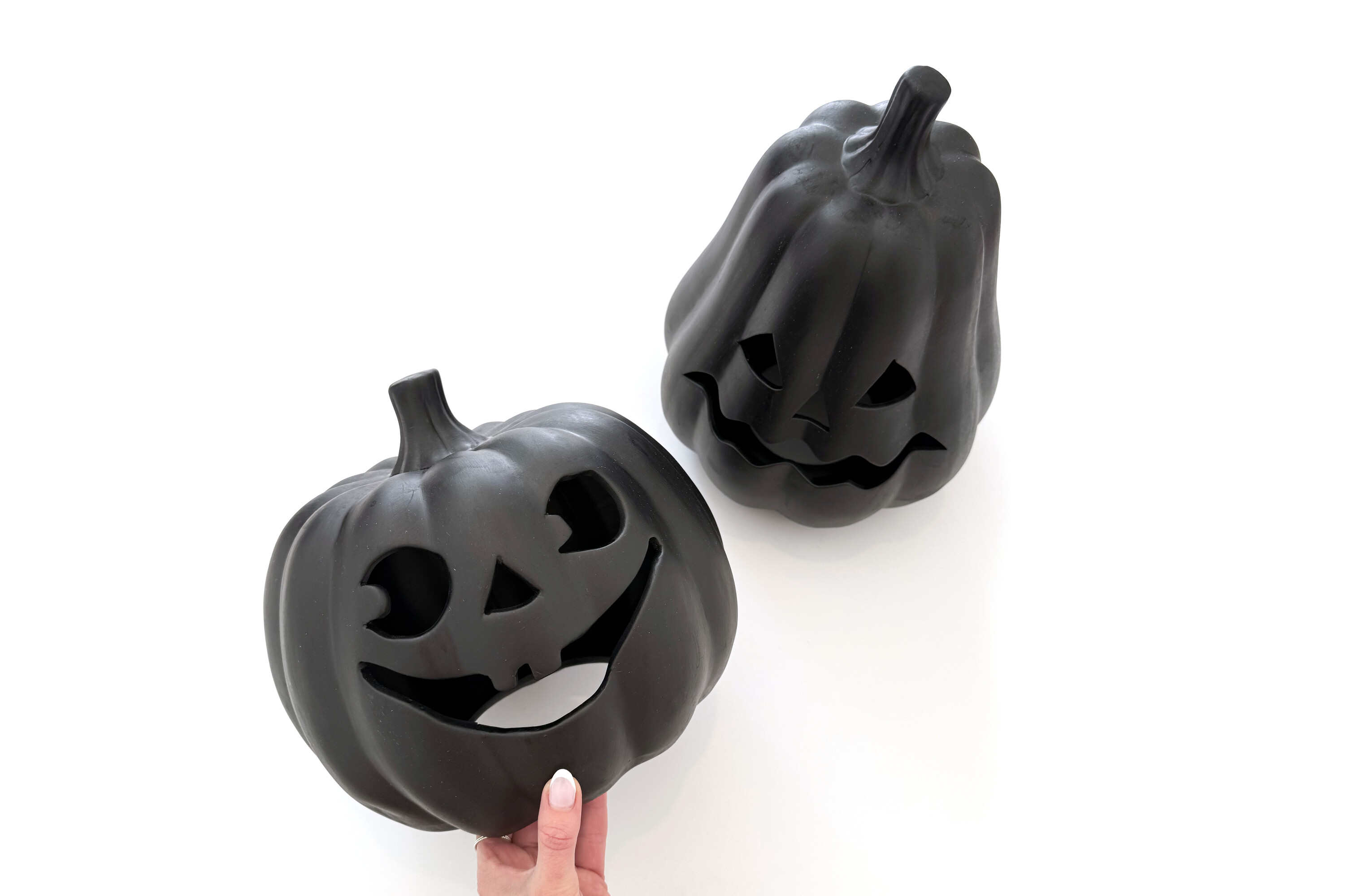 Way To Celebrate Clay Jack-o'-Lanterns