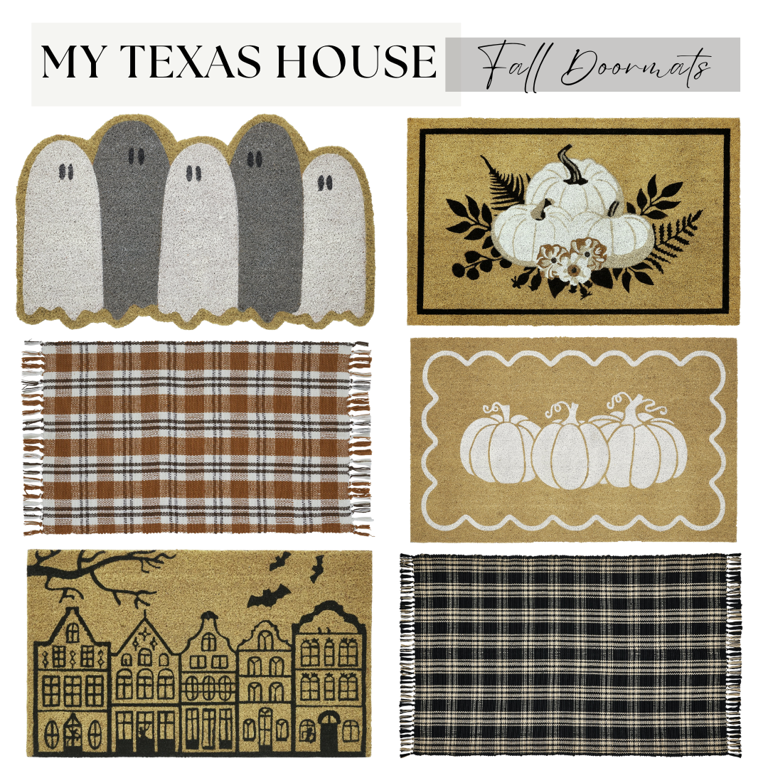 My Texas House Fall Doormats & Layering Rugs