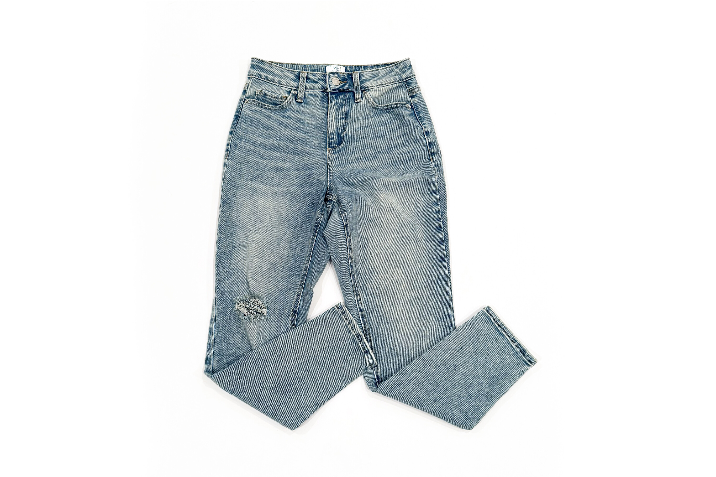 Time and Tru High Rise Mom Jeans