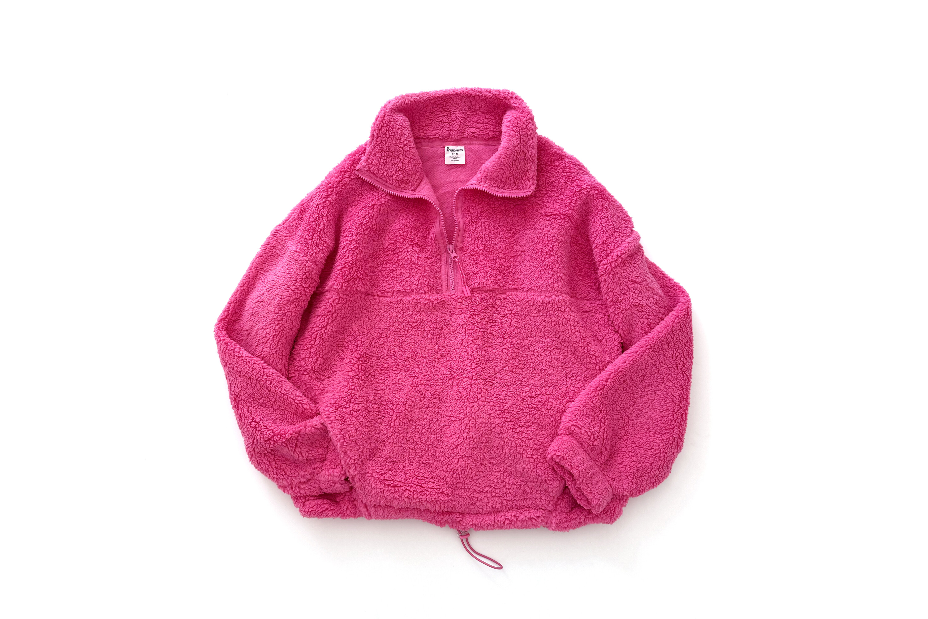 ぱぴー No Boundaries Plush Half-Zip Pullover - Walmart Finds