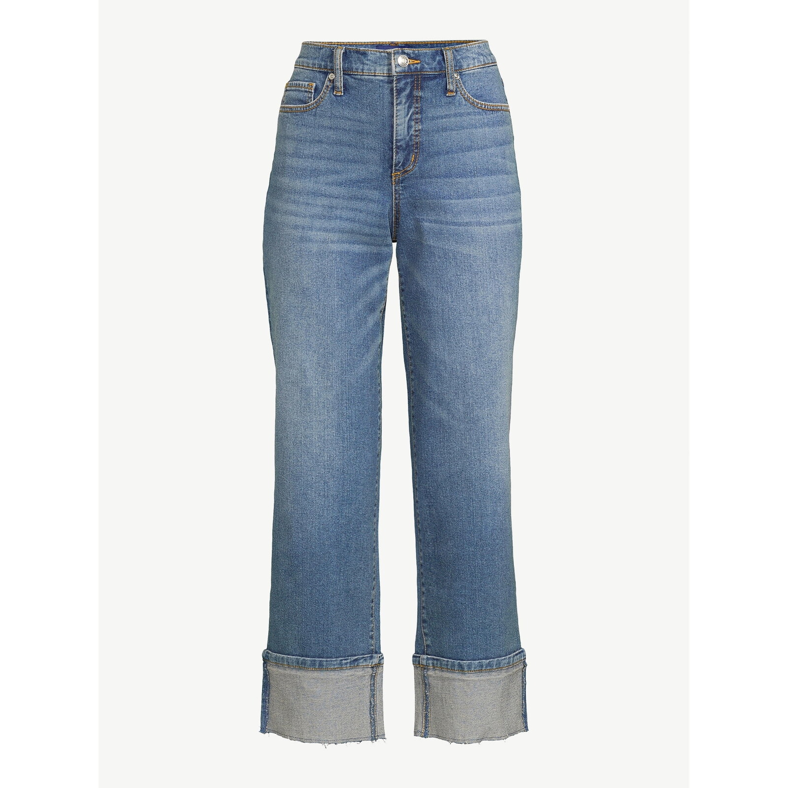 Scoop Benton Cuffed Ankle Jeans