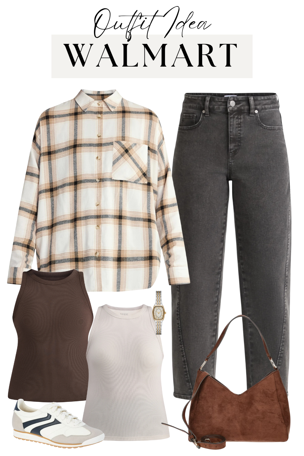 Flannel Shirt Outfit Idea