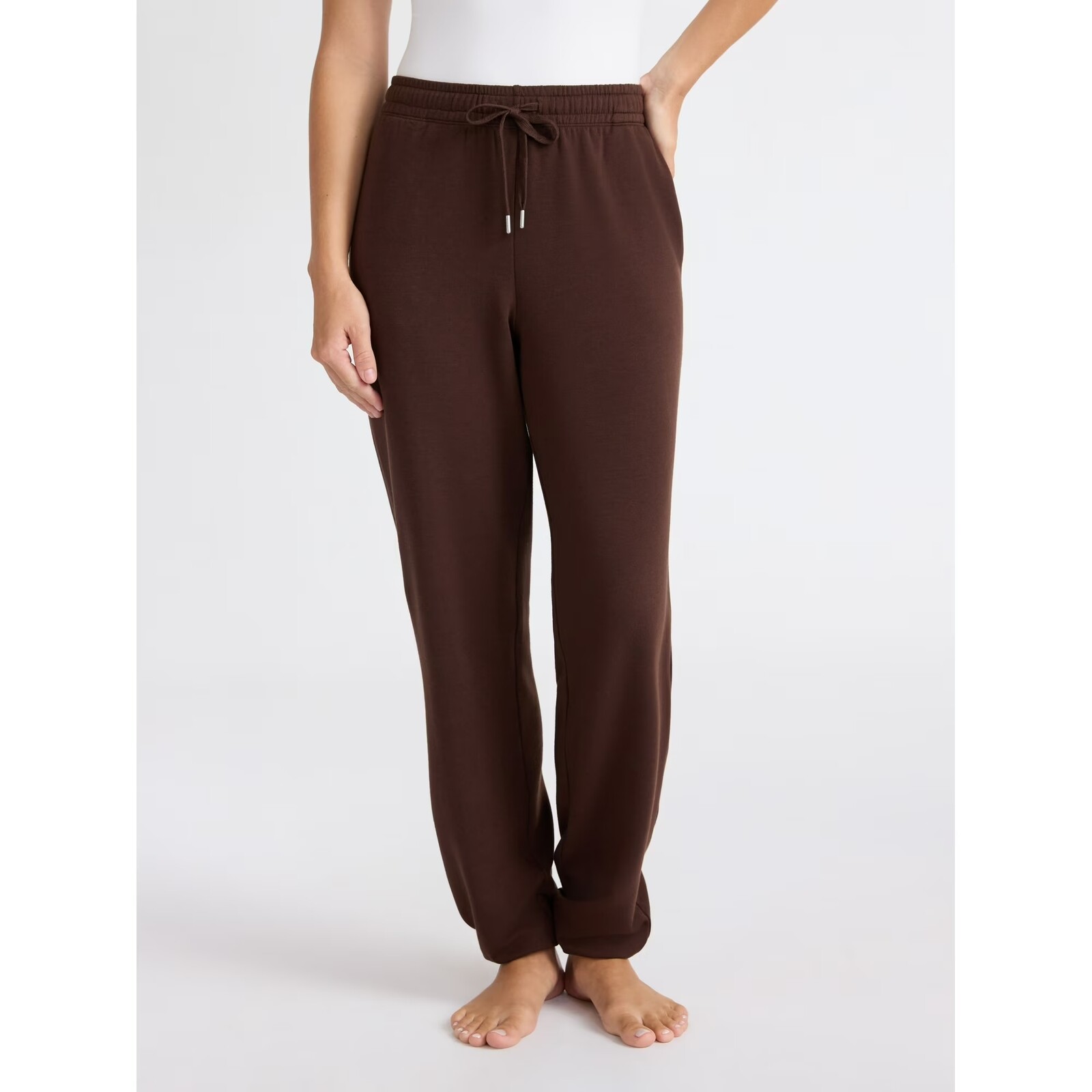 Joyspun Fleece Sleep Joggers - Espresso